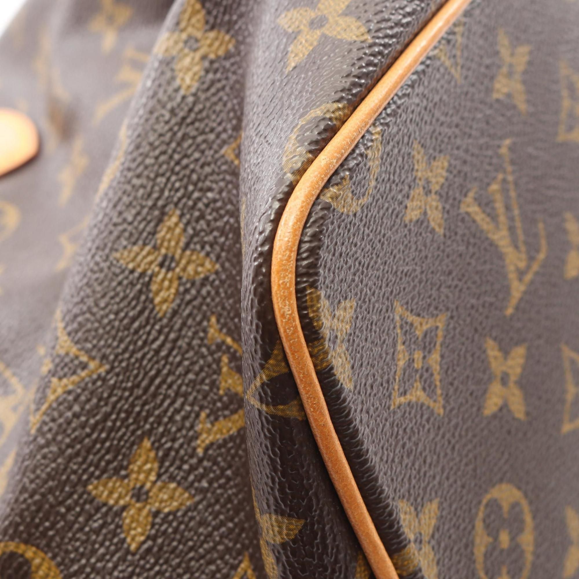Coated Canvas Pvc Monogram Leather Handbag (Pre-Owned) - Louis Vuitton - Modalova