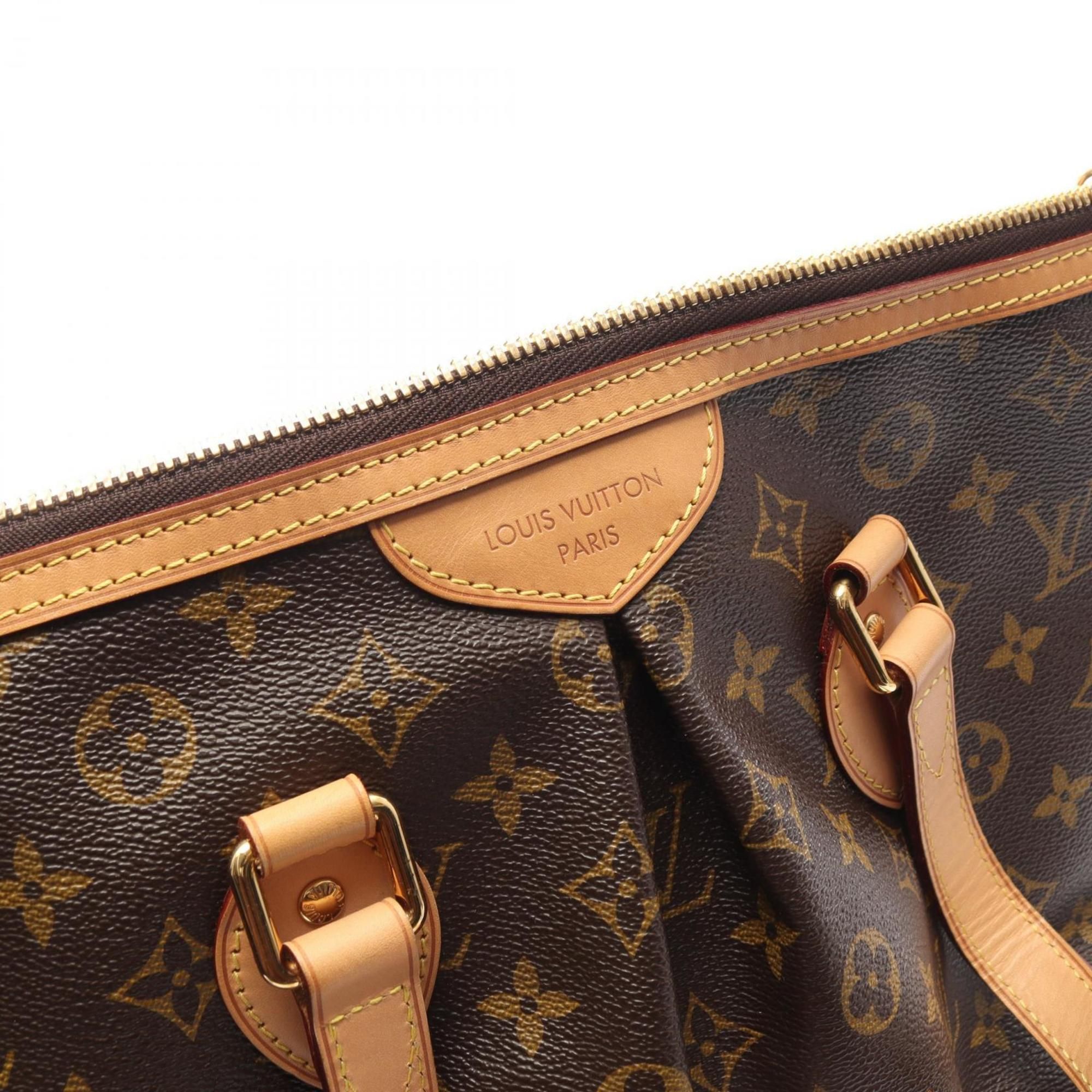 Coated Canvas Pvc Monogram Leather Handbag (Pre-Owned) - Louis Vuitton - Modalova