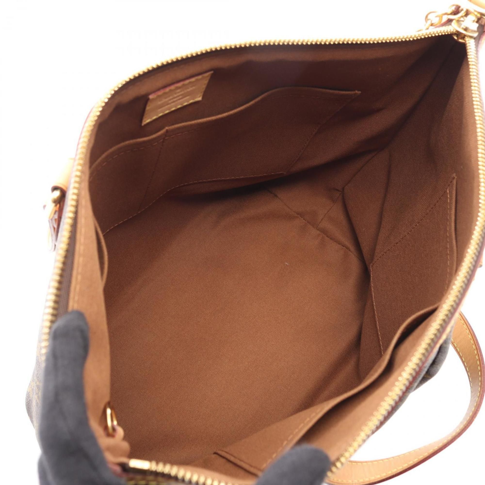 Coated Canvas Pvc Monogram Leather Handbag (Pre-Owned) - Louis Vuitton - Modalova