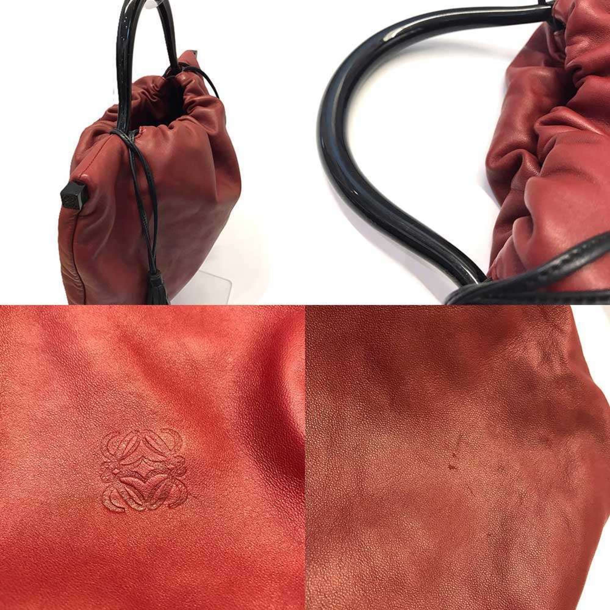 Leather Handbag (Pre-Owned) - Loewe - Modalova
