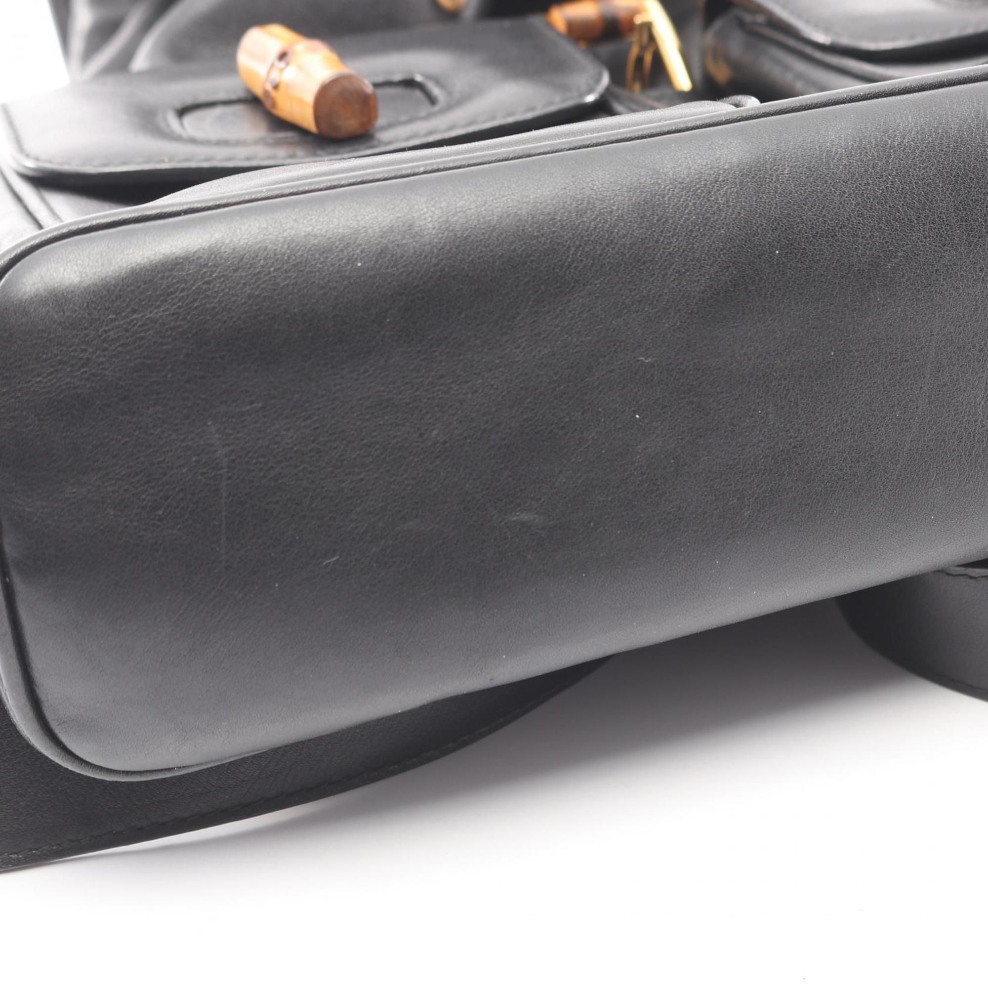 Leather Backpack (Pre-Owned) - Gucci - Modalova