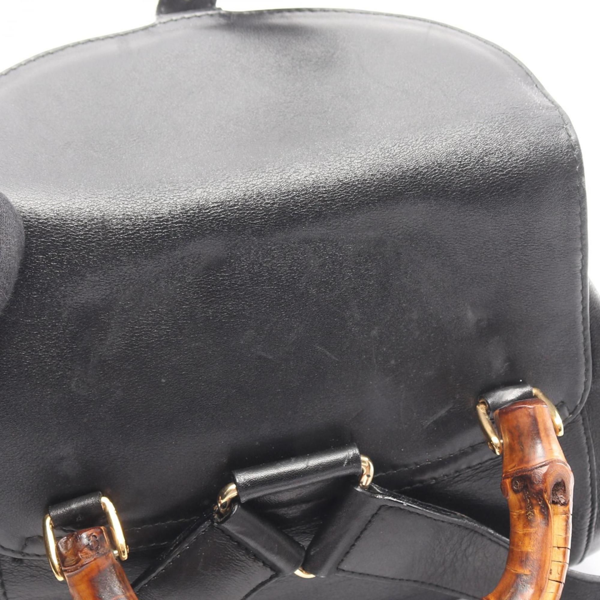 Leather Backpack (Pre-Owned) - Gucci - Modalova