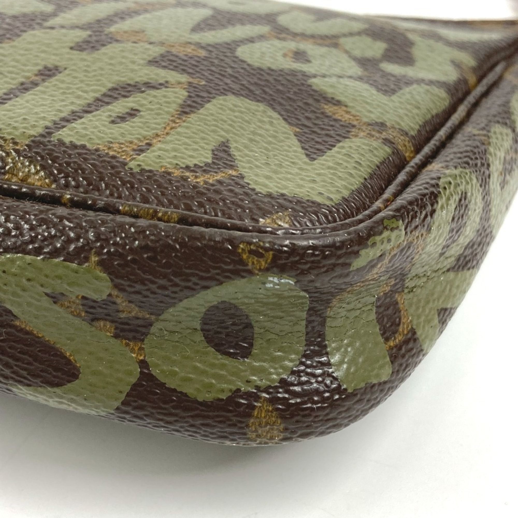 Monogram Graffiti Canvas Handbag Pochette Pouch Shoulder Bag (Pre-Owned) - Louis Vuitton - Modalova