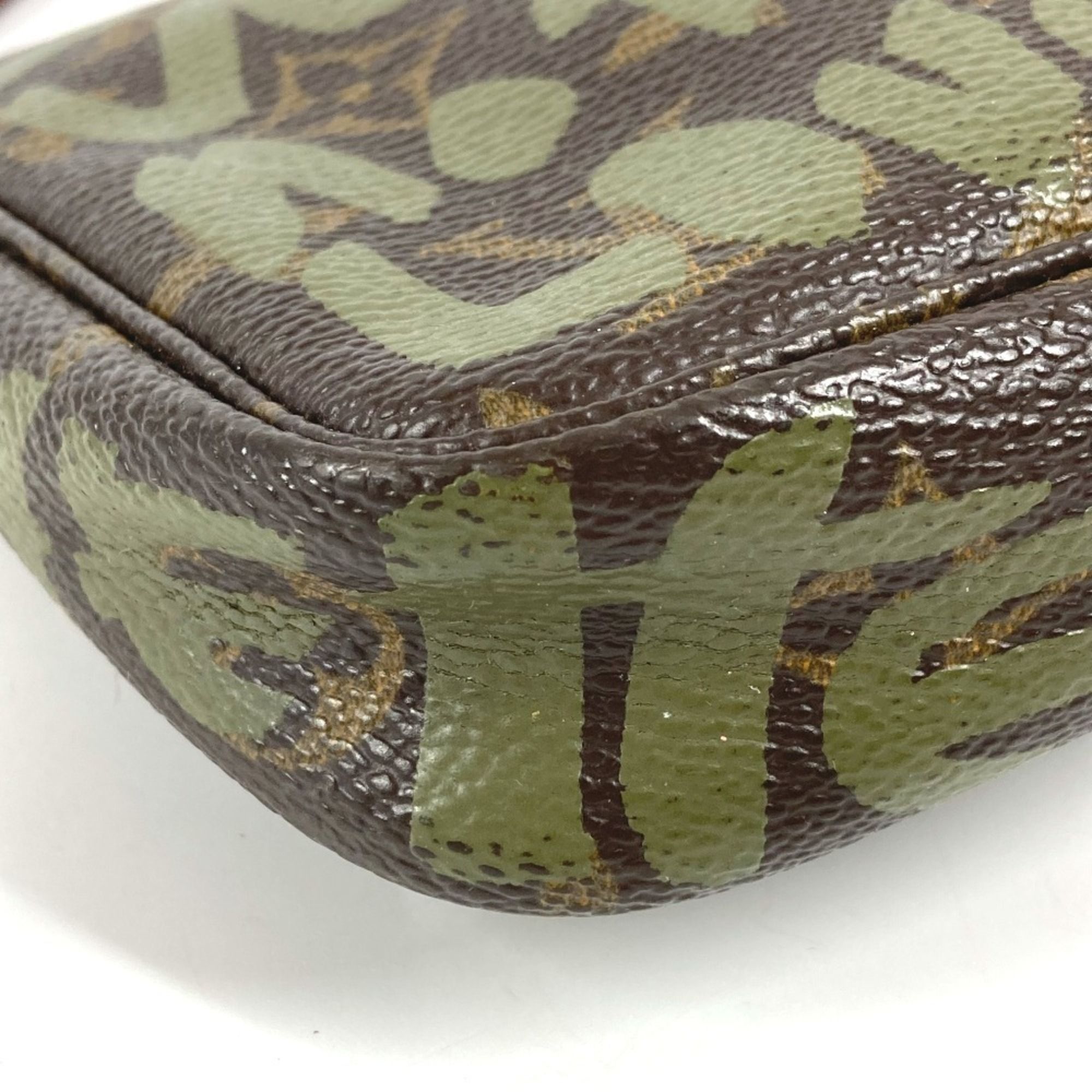 Monogram Graffiti Canvas Handbag Pochette Pouch Shoulder Bag (Pre-Owned) - Louis Vuitton - Modalova