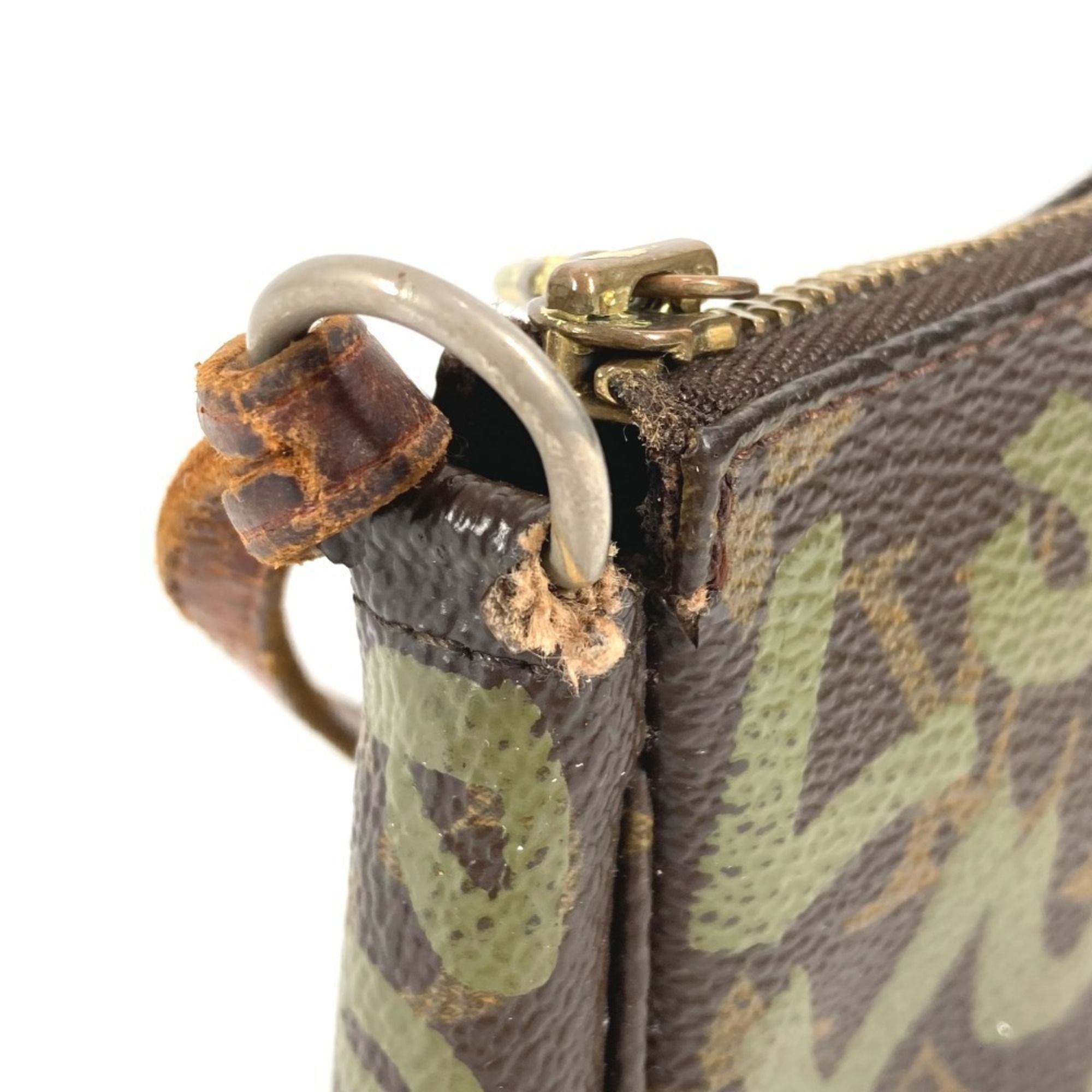 Monogram Graffiti Canvas Handbag Pochette Pouch Shoulder Bag (Pre-Owned) - Louis Vuitton - Modalova