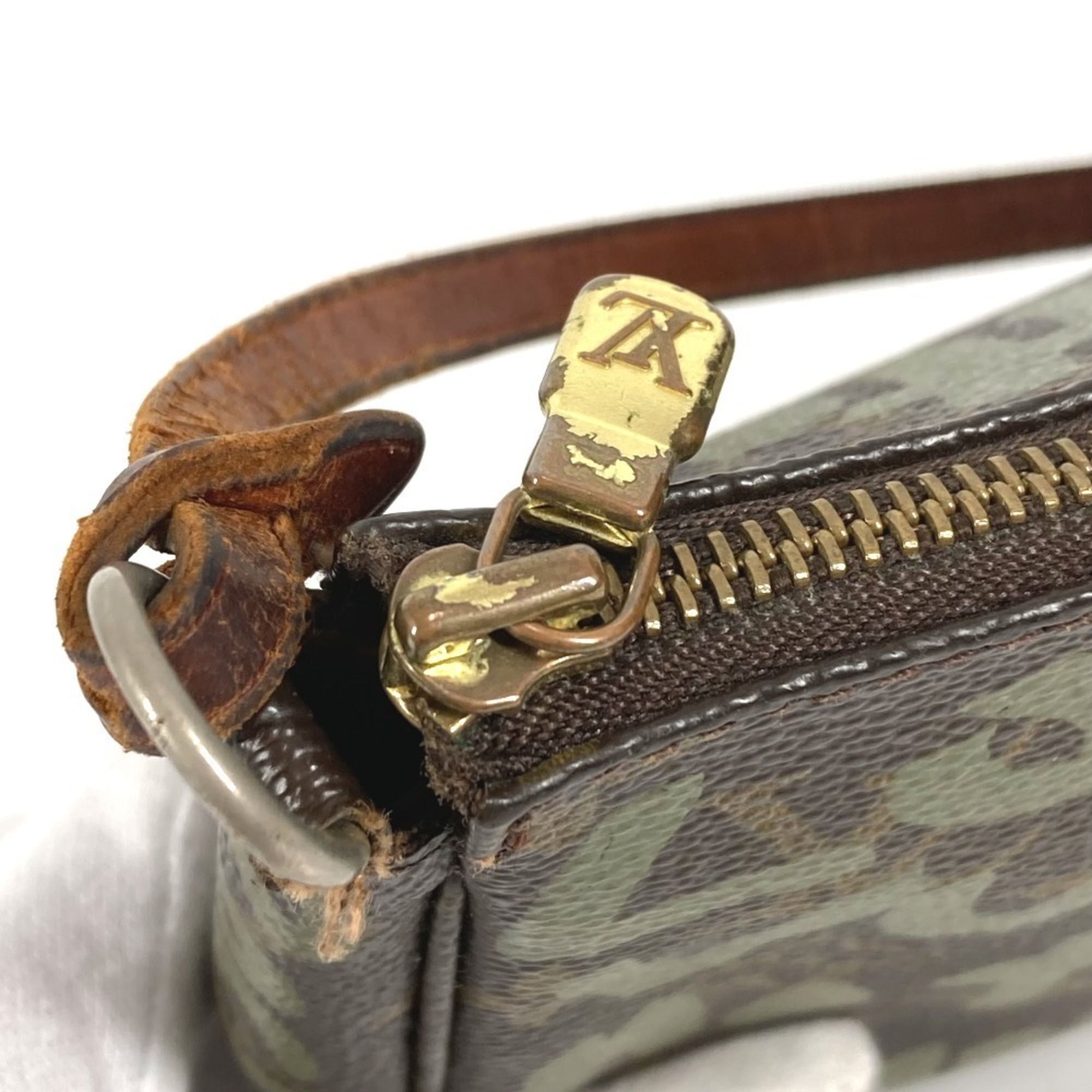 Monogram Graffiti Canvas Handbag Pochette Pouch Shoulder Bag (Pre-Owned) - Louis Vuitton - Modalova