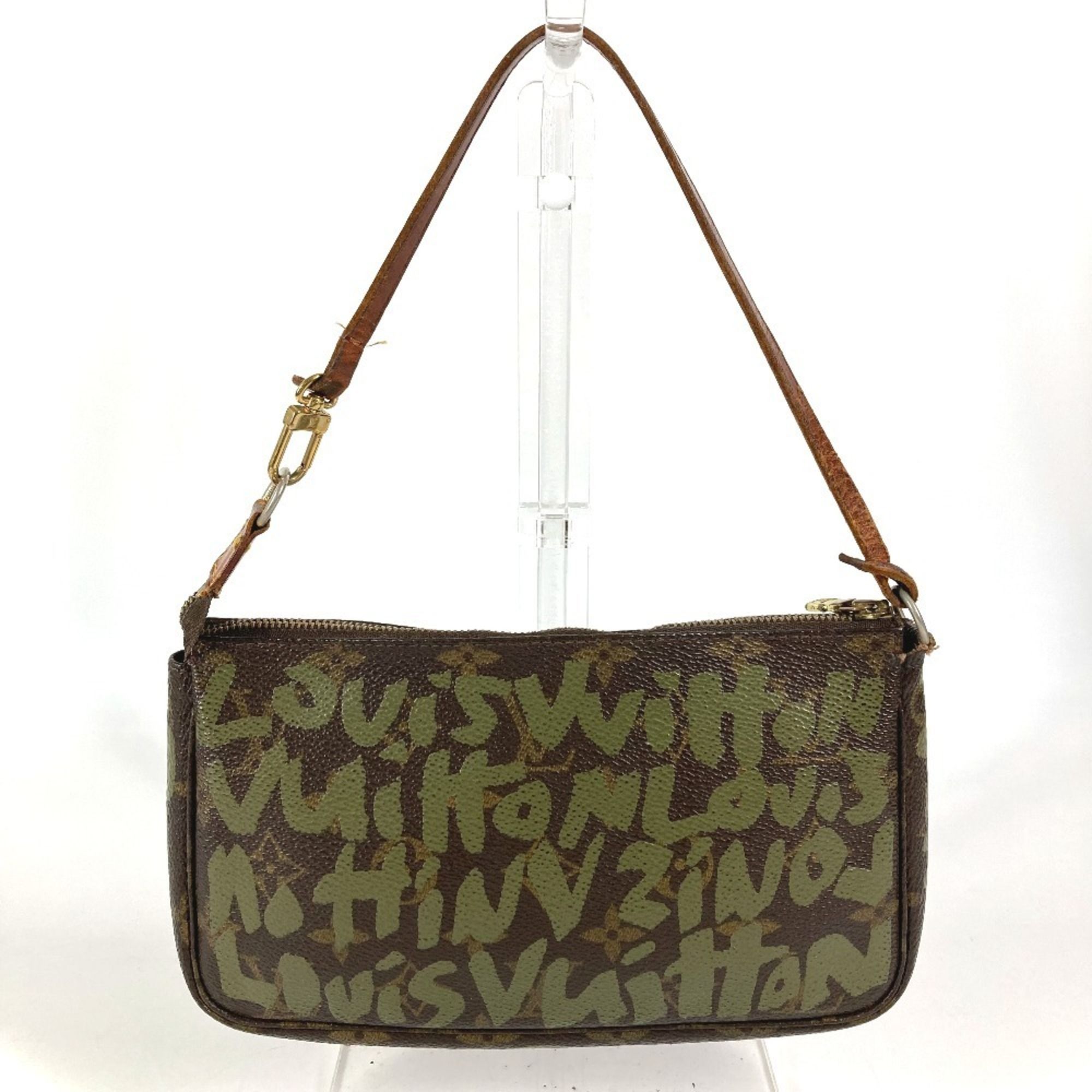 Monogram Graffiti Canvas Handbag Pochette Pouch Shoulder Bag (Pre-Owned) - Louis Vuitton - Modalova