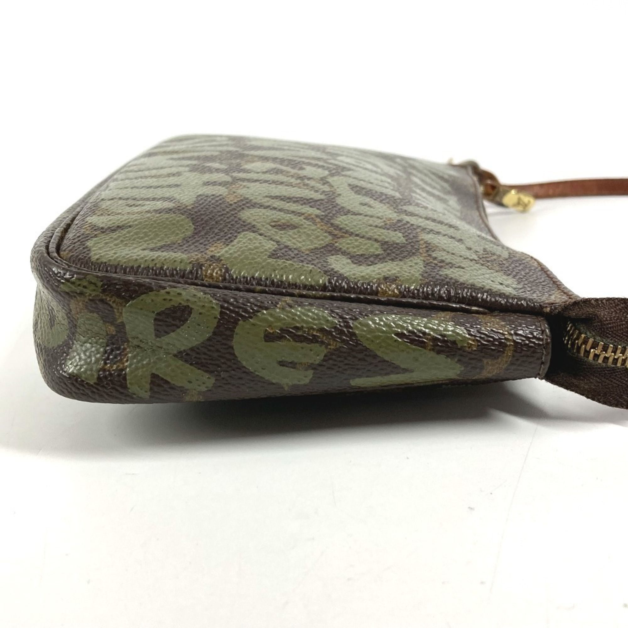 Monogram Graffiti Canvas Handbag Pochette Pouch Shoulder Bag (Pre-Owned) - Louis Vuitton - Modalova
