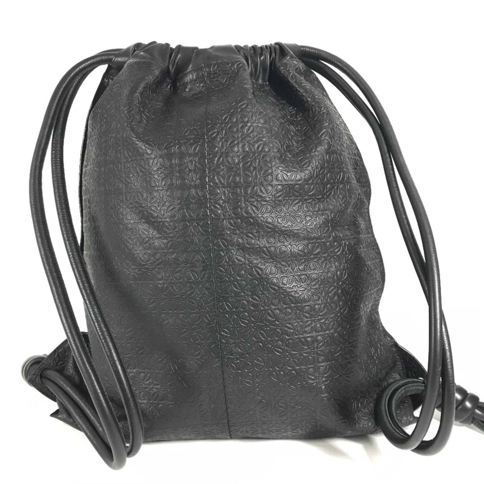 Leather Backpack (Pre-Owned) - Loewe - Modalova