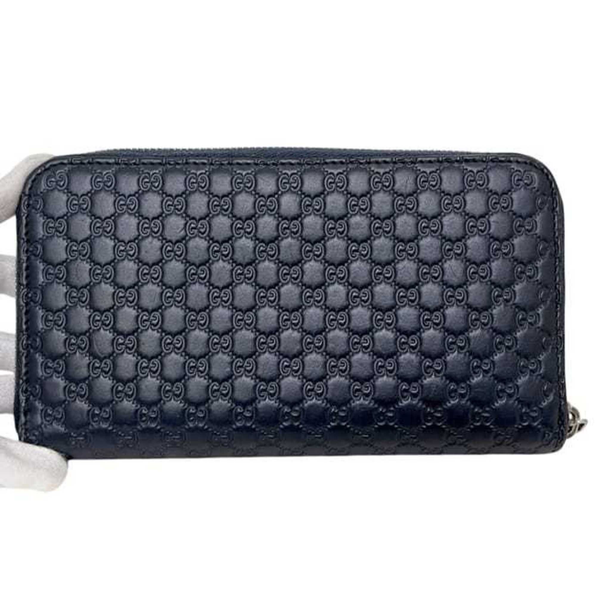 Leather Long Wallet (Bi-Fold) (Pre-Owned) - Gucci - Modalova