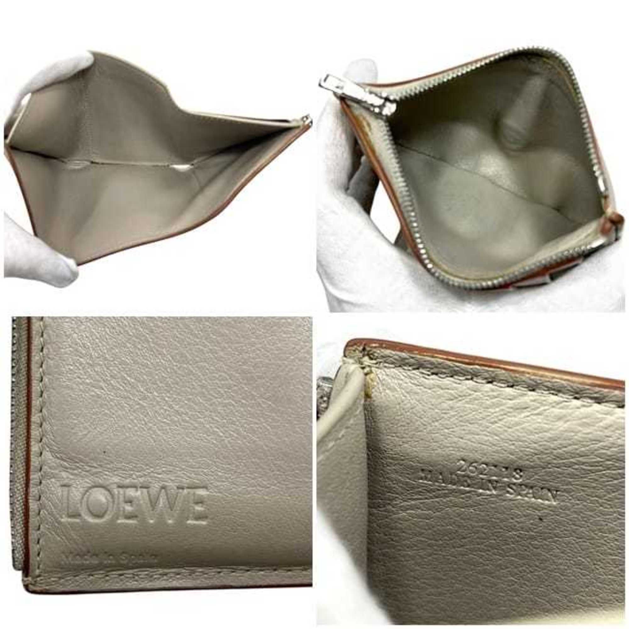 Leather Wallet (Tri-Fold) (Pre-Owned) - Loewe - Modalova