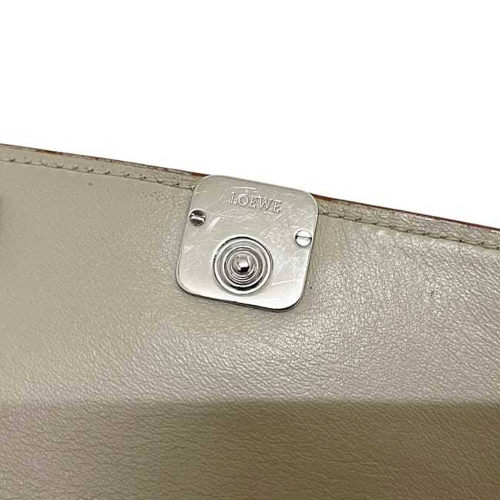 Leather Wallet (Tri-Fold) (Pre-Owned) - Loewe - Modalova