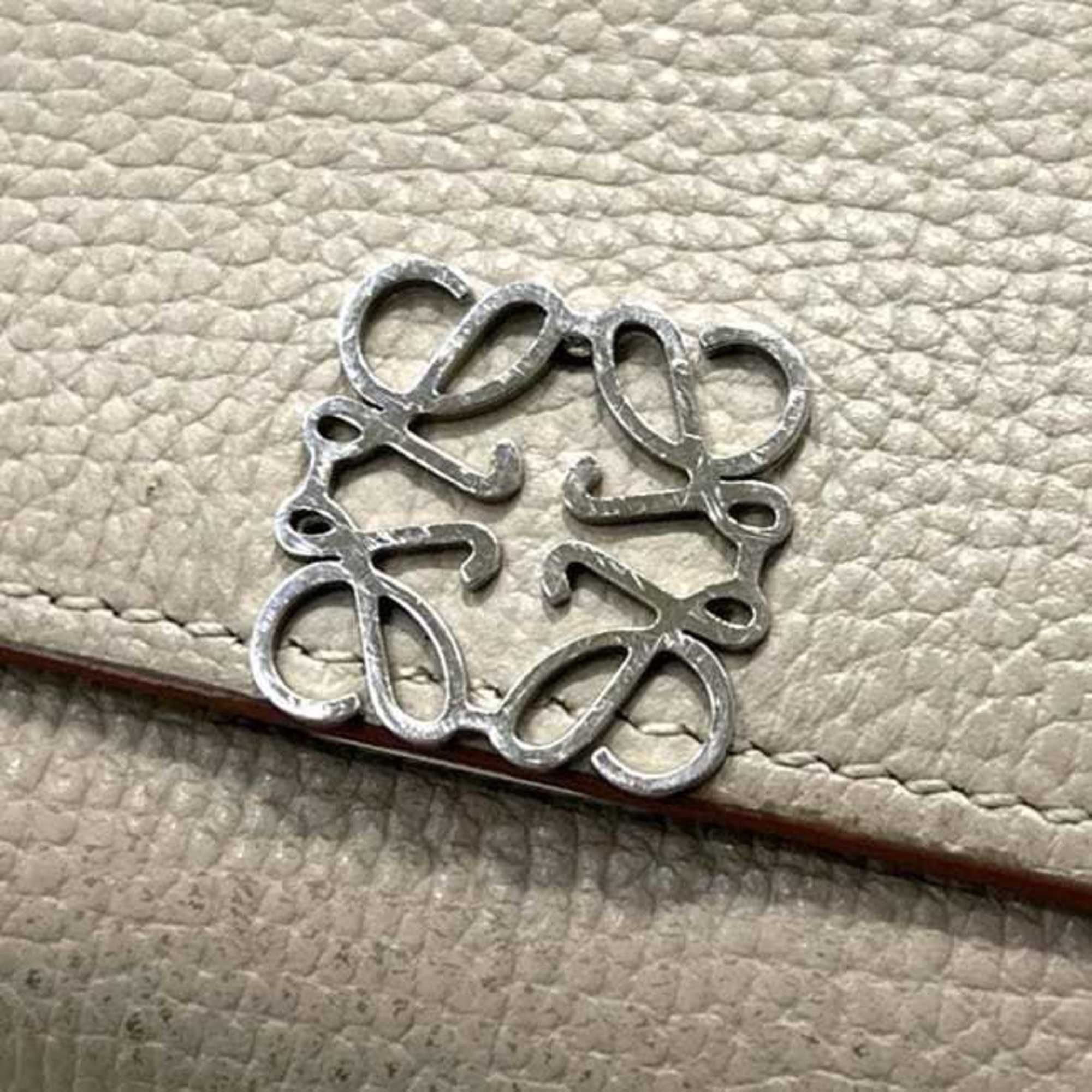 Leather Wallet (Tri-Fold) (Pre-Owned) - Loewe - Modalova