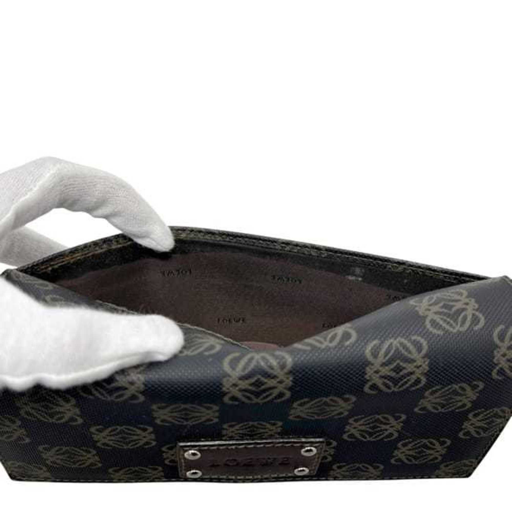 Pvc Leather Long Wallet (Bi-Fold) (Pre-Owned) - Loewe - Modalova