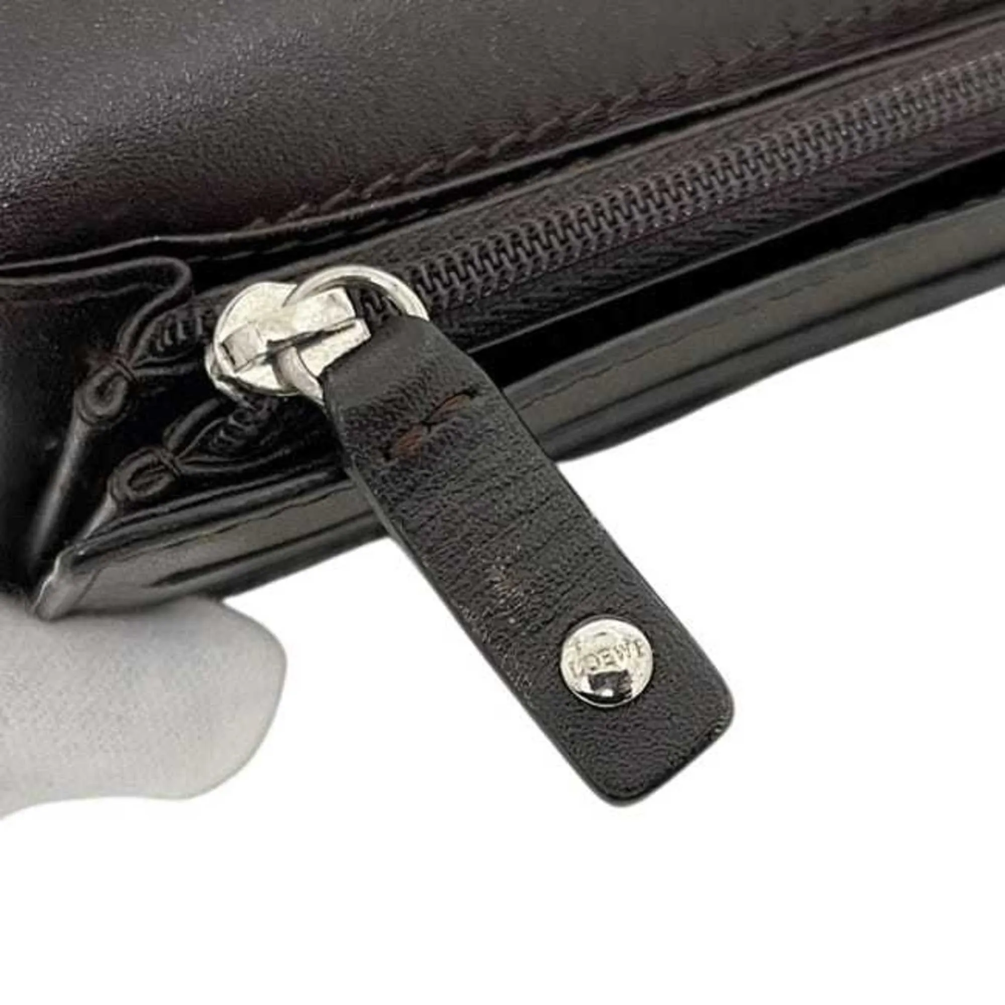 Pvc Leather Long Wallet (Bi-Fold) (Pre-Owned) - Loewe - Modalova