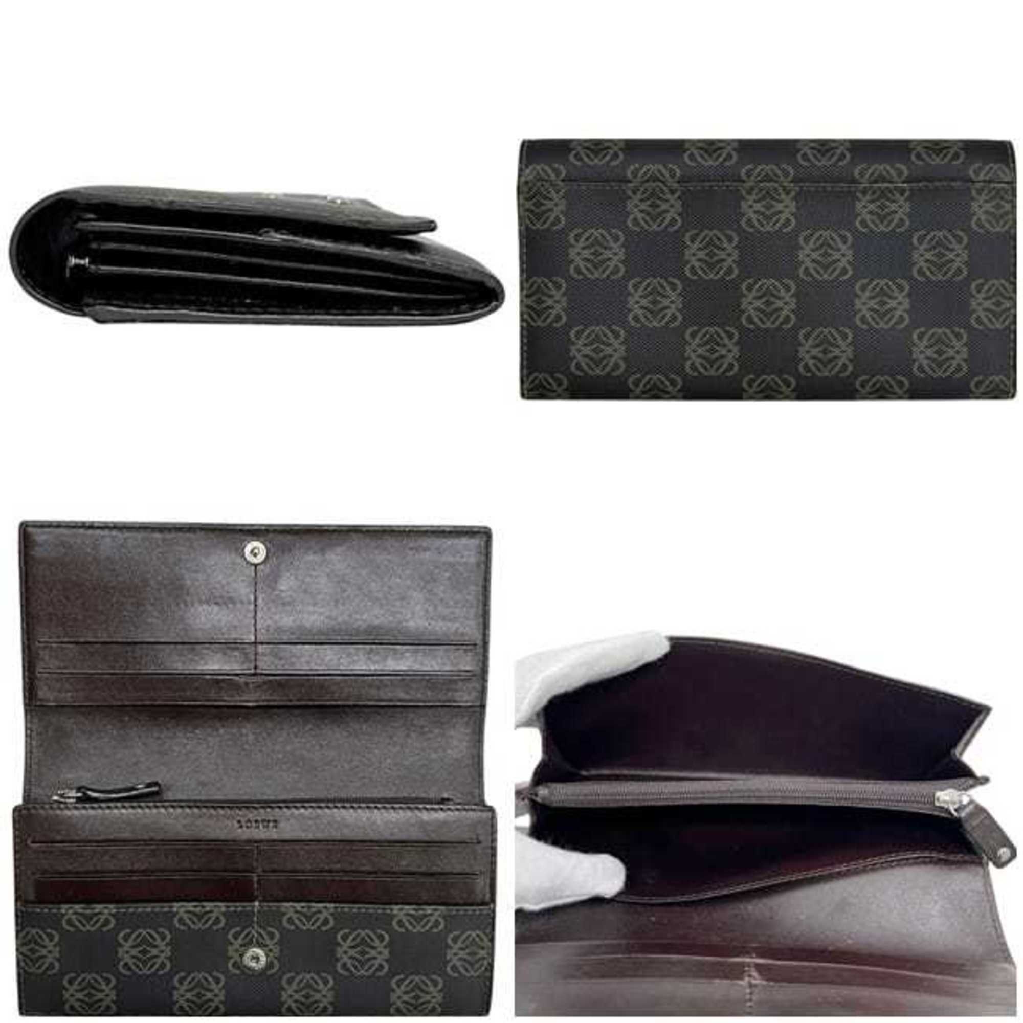 Pvc Leather Long Wallet (Bi-Fold) (Pre-Owned) - Loewe - Modalova