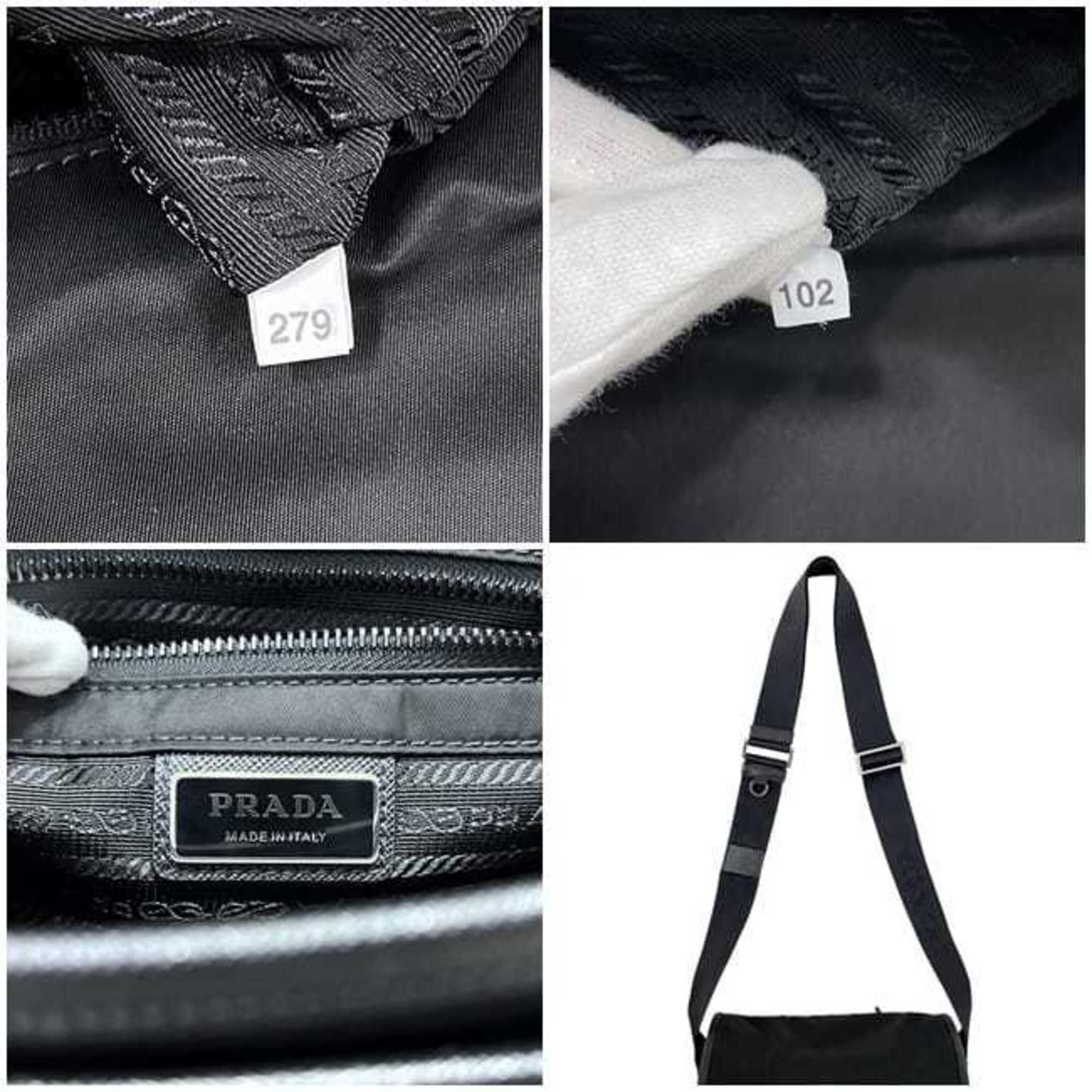 Nylon Leather Shoulder Bag (Pre-Owned) - Prada - Modalova