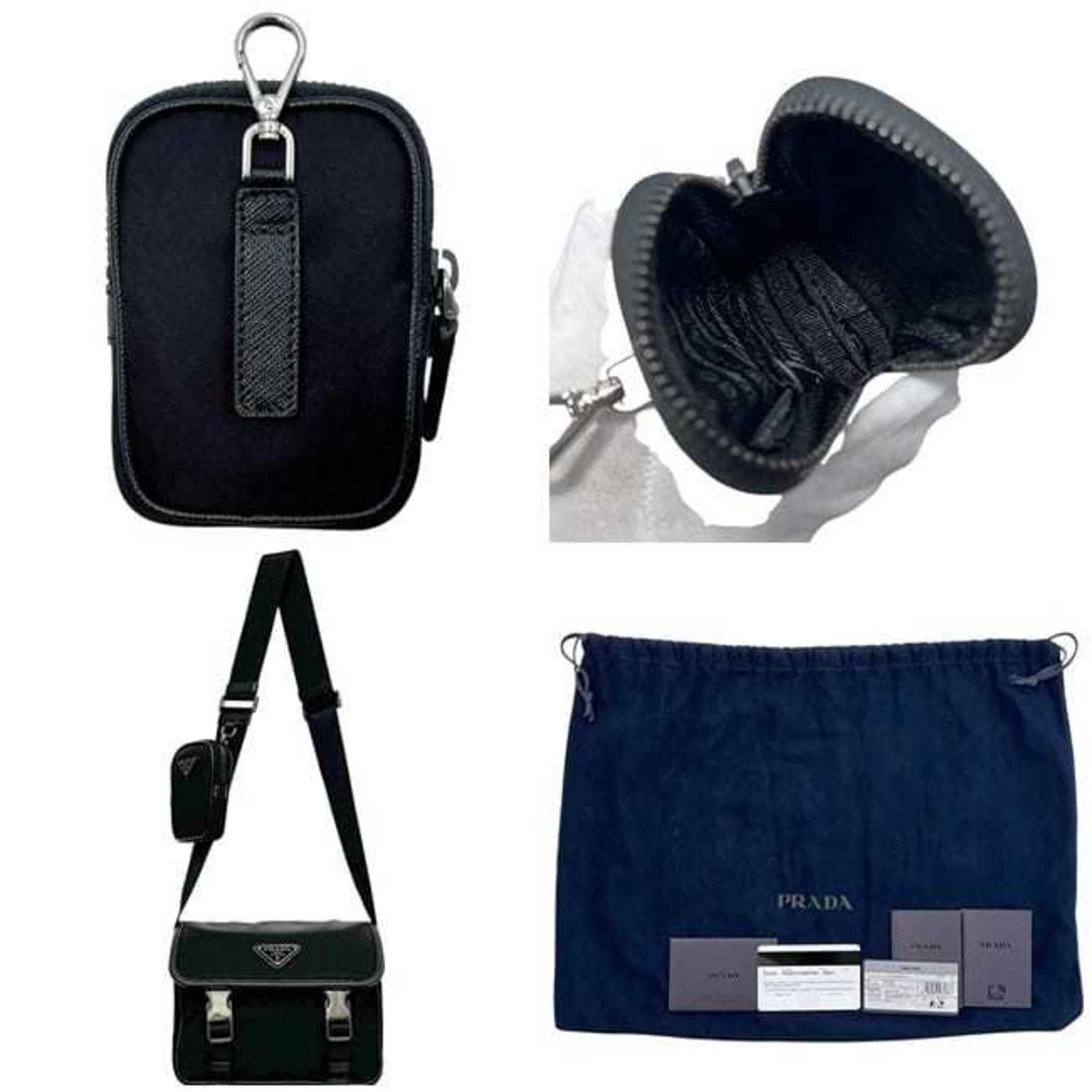 Nylon Leather Shoulder Bag (Pre-Owned) - Prada - Modalova