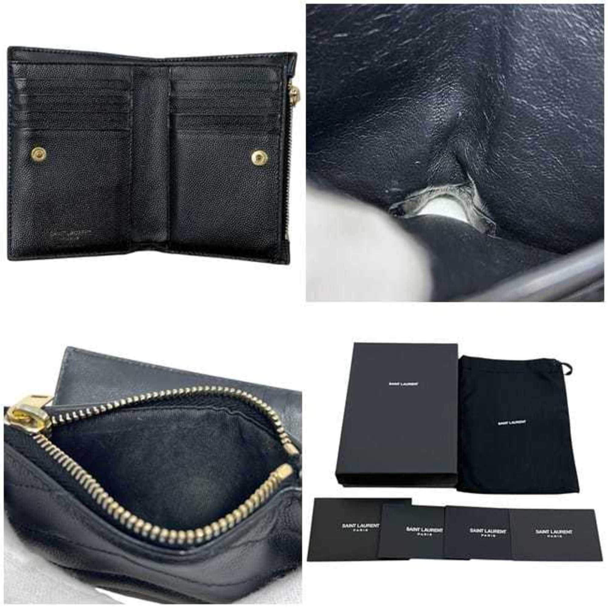Leather Wallet (Bi-Fold) (Pre-Owned) - Saint Laurent - Modalova