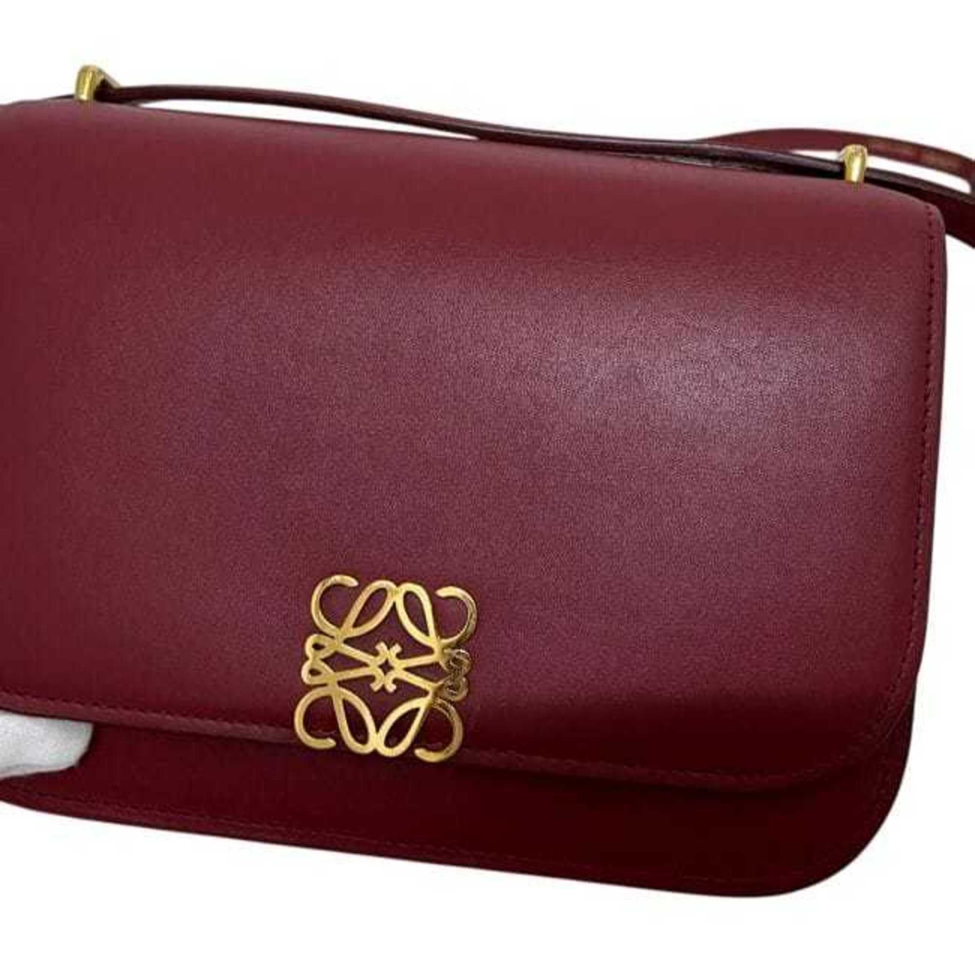 Leather Shoulder Bag (Pre-Owned) - Loewe - Modalova