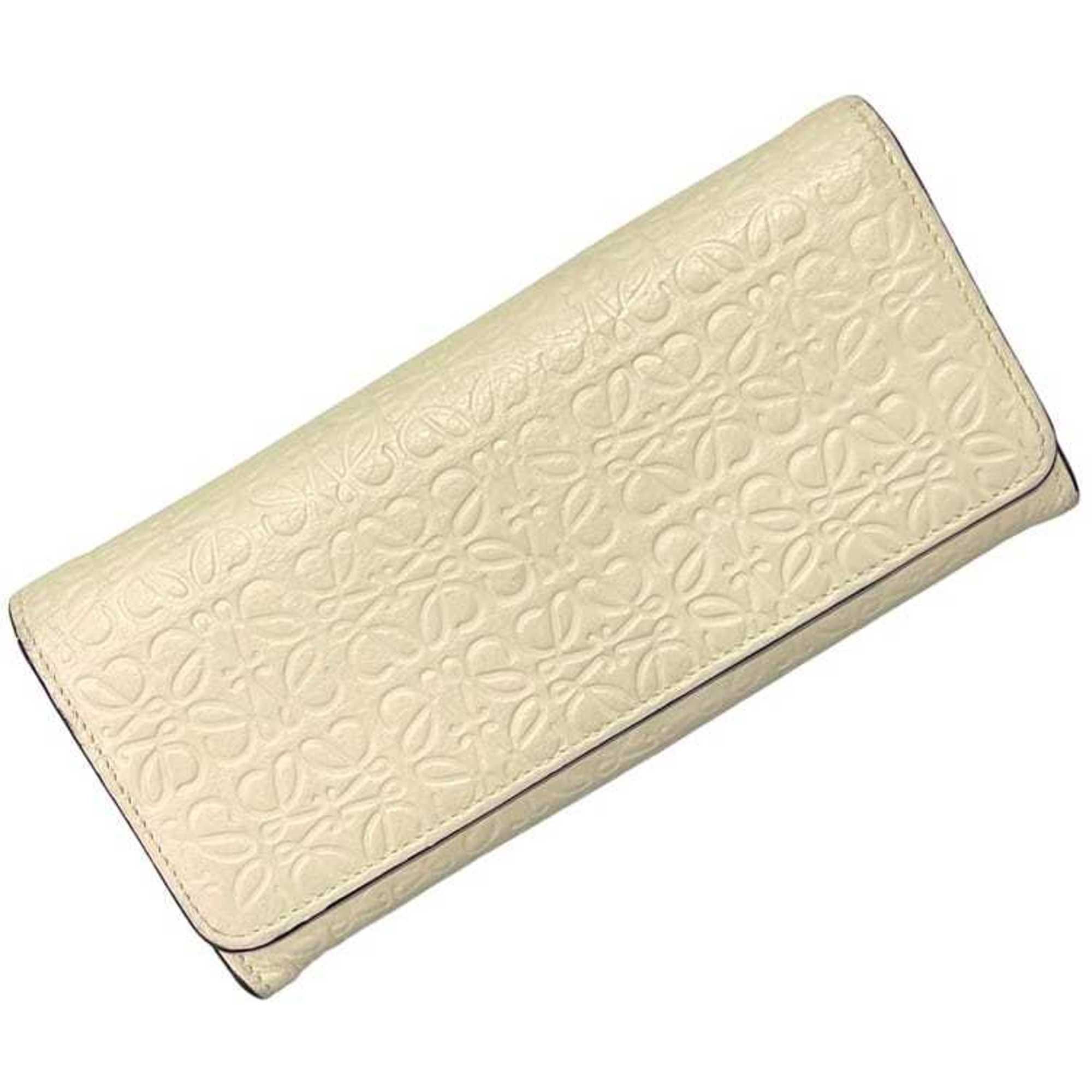 Leather Long Wallet (Bi-Fold) (Pre-Owned) - Loewe - Modalova
