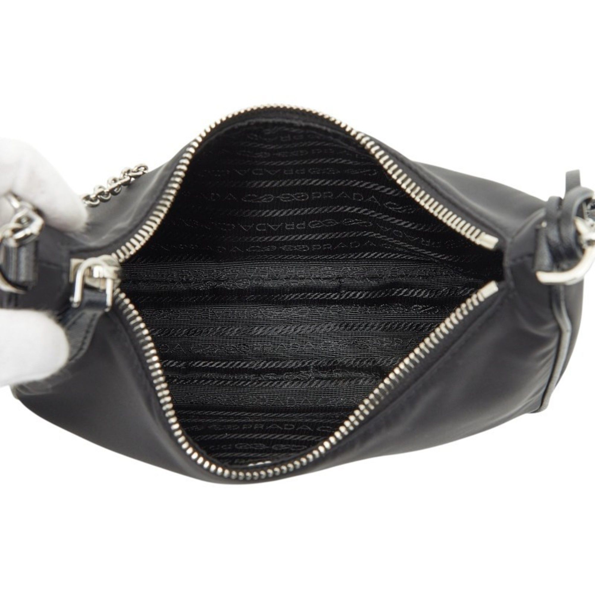 Nylon Leather Handbag Shoulder Bag (Pre-Owned) - Prada - Modalova