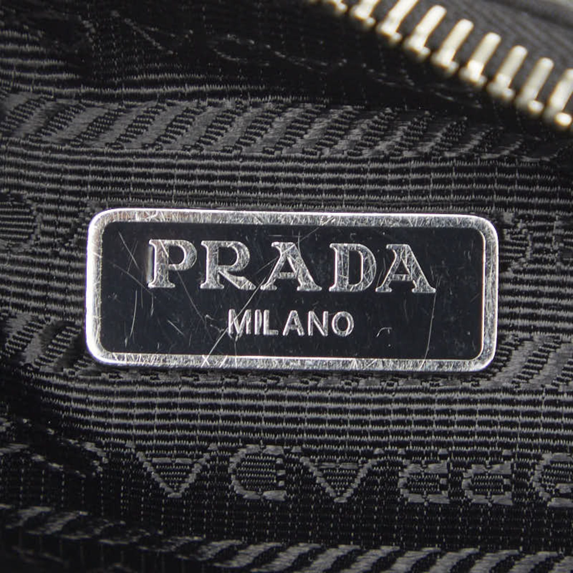 Nylon Leather Handbag Shoulder Bag (Pre-Owned) - Prada - Modalova