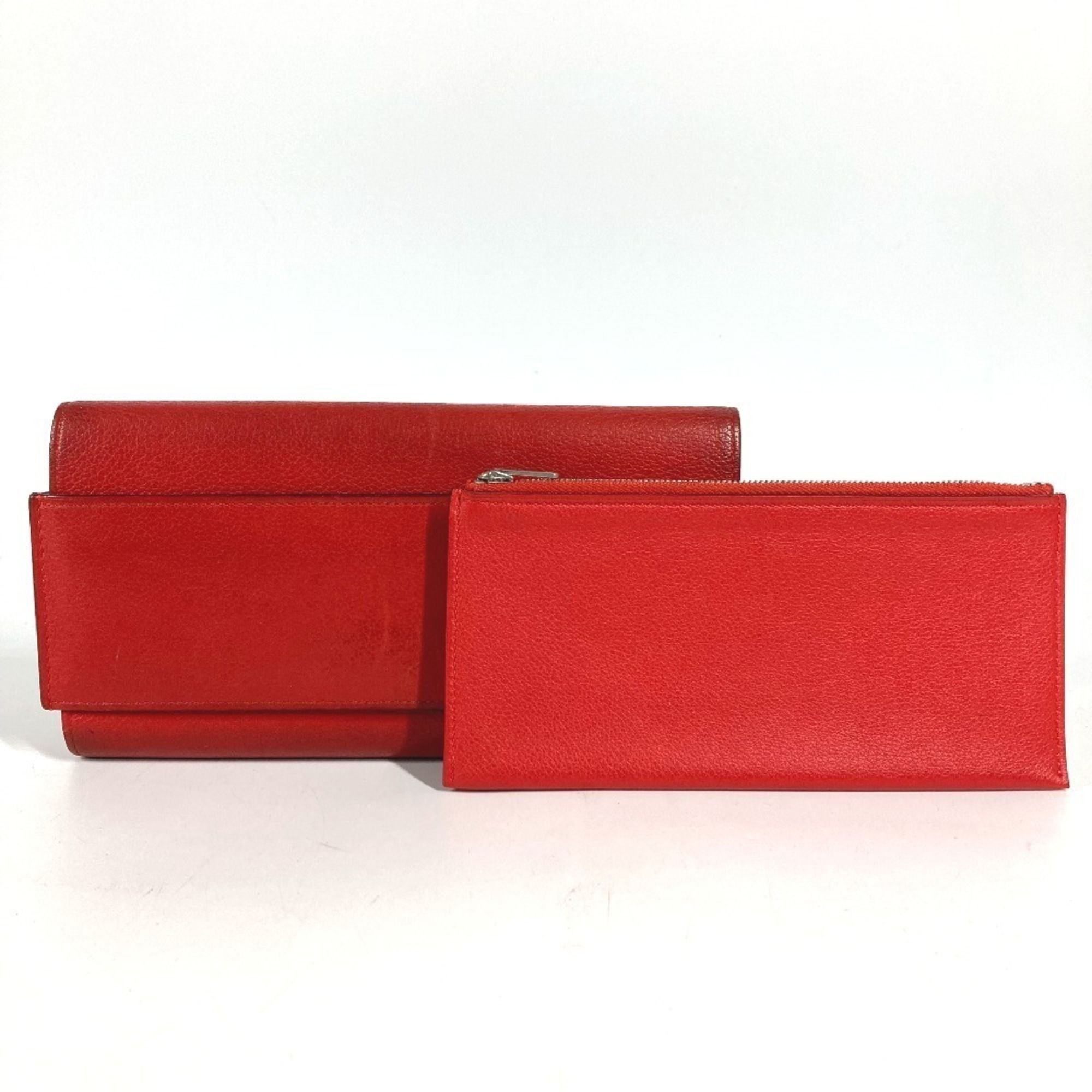 Leather Long Wallet (Bi-Fold) (Pre-Owned) - Hermes - Modalova