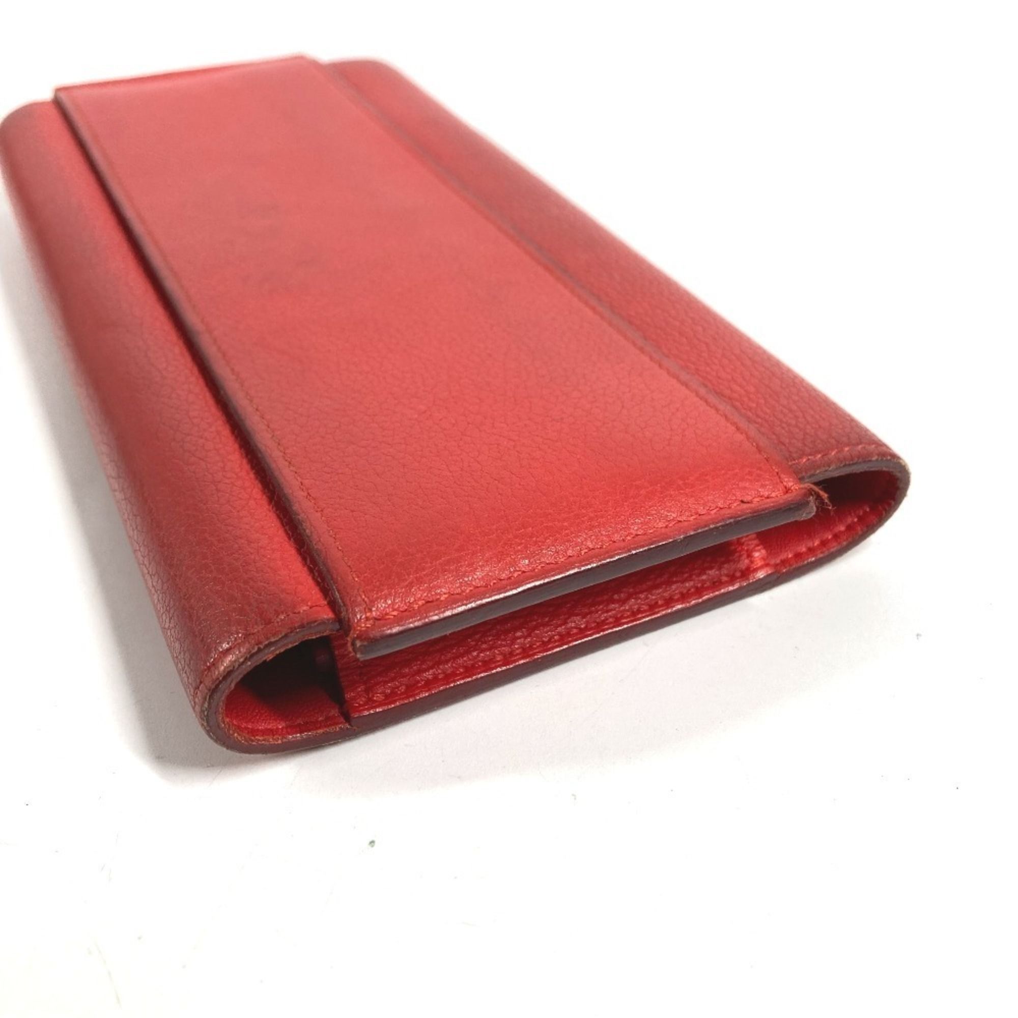 Leather Long Wallet (Bi-Fold) (Pre-Owned) - Hermes - Modalova