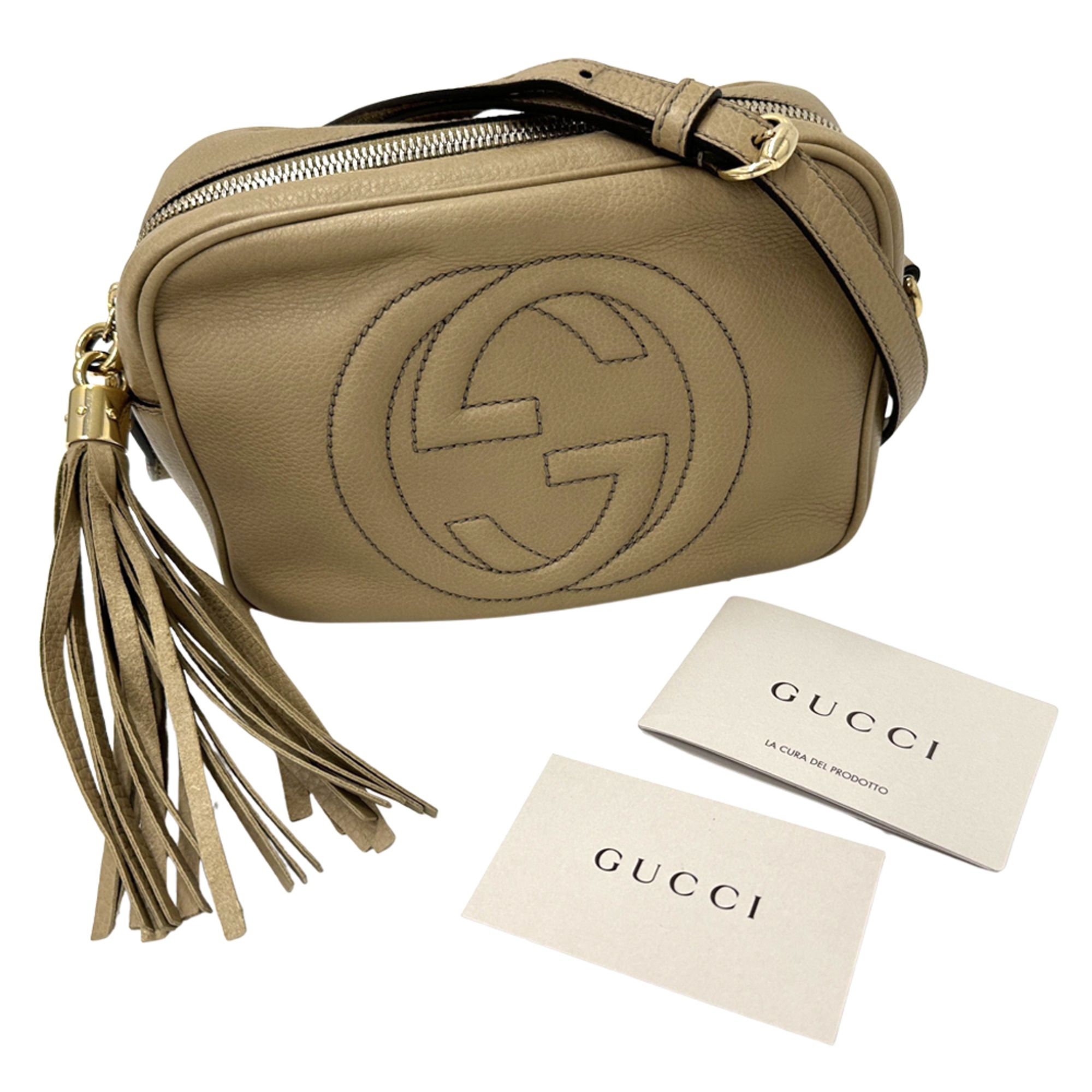 Leather Handbag Shoulder Bag (Pre-Owned) - Gucci - Modalova