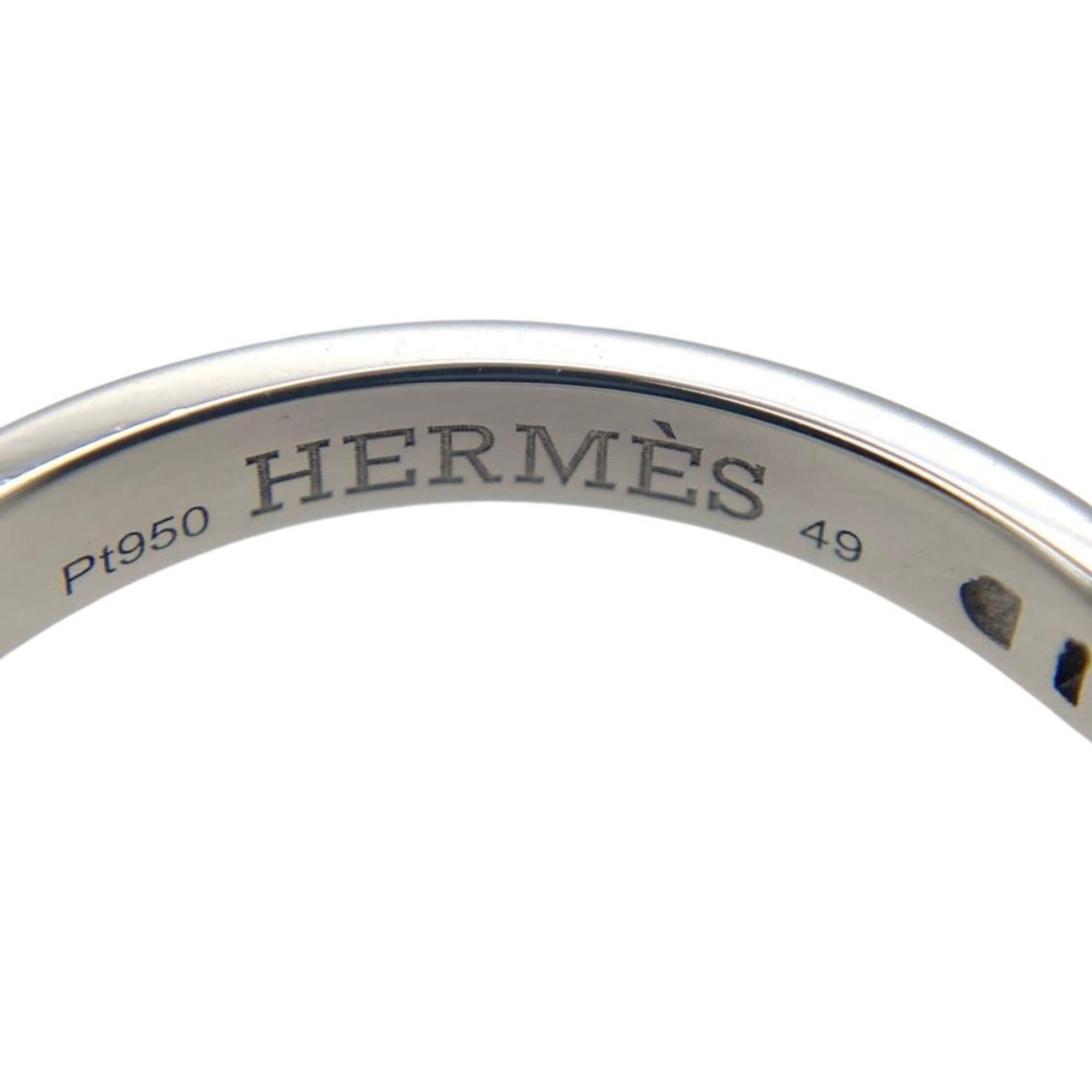 Platinum 950 Band Ring (Pre-Owned) - Hermes - Modalova