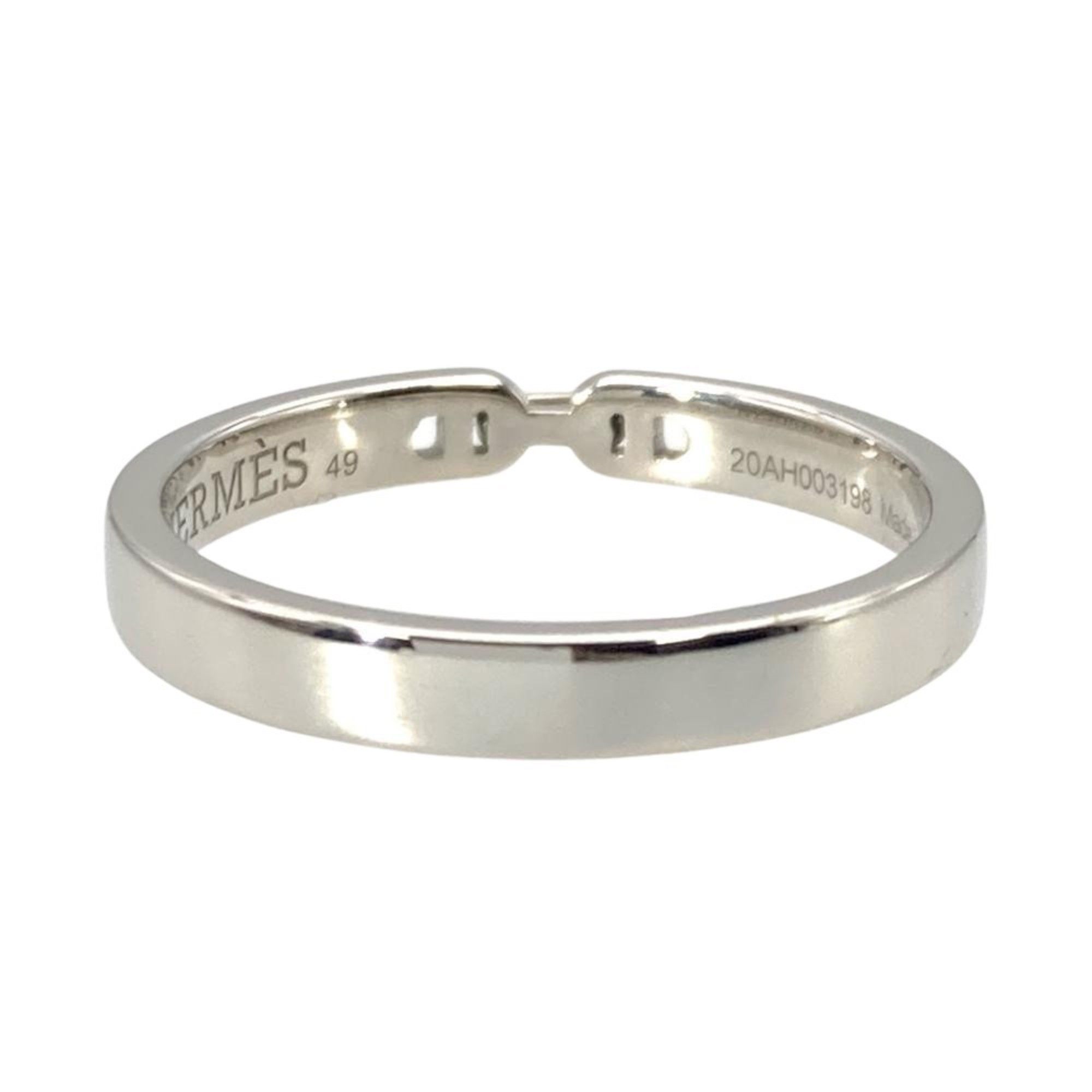 Platinum 950 Band Ring (Pre-Owned) - Hermes - Modalova