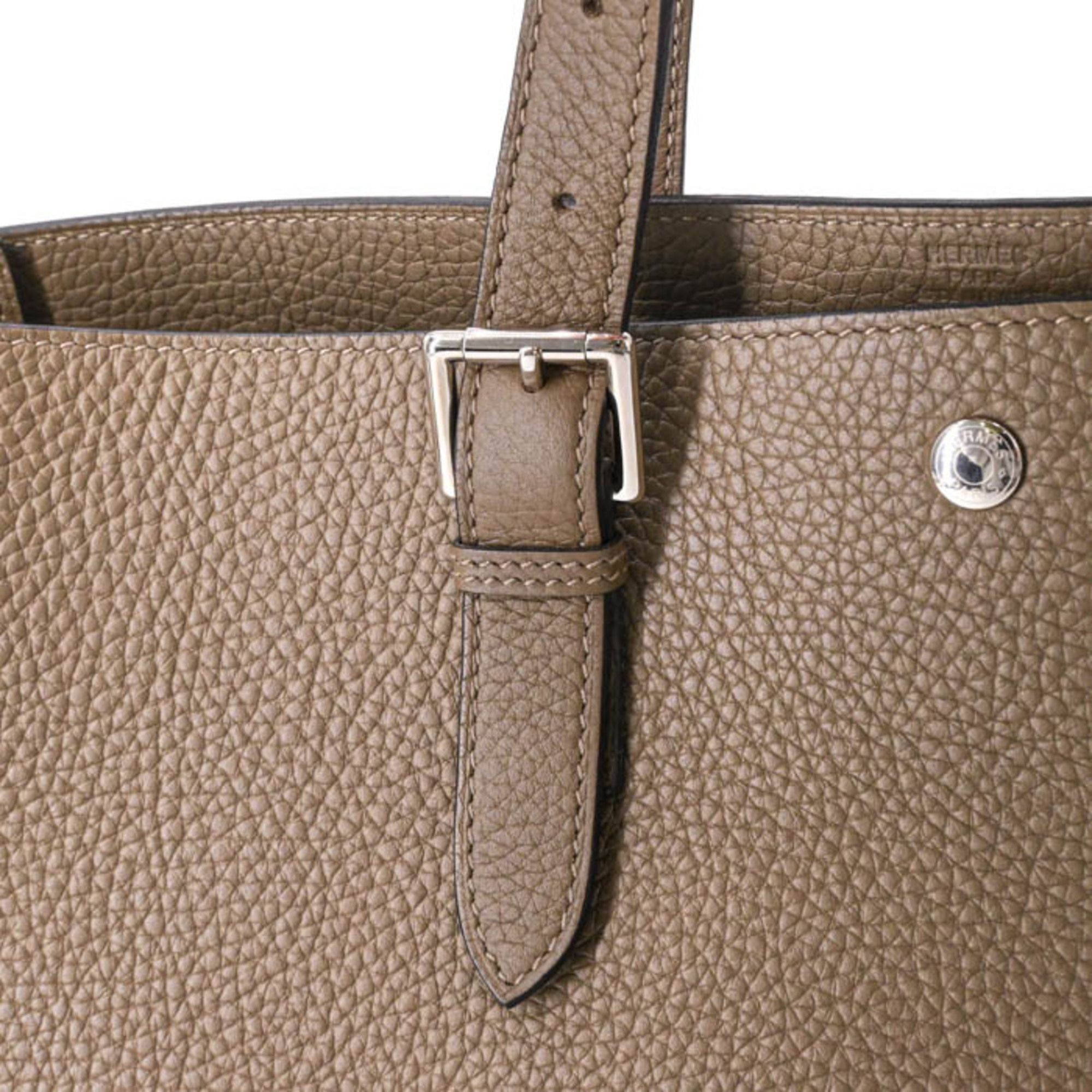 Taurillon Clemence Leather Handbag (Pre-Owned) - Hermes - Modalova