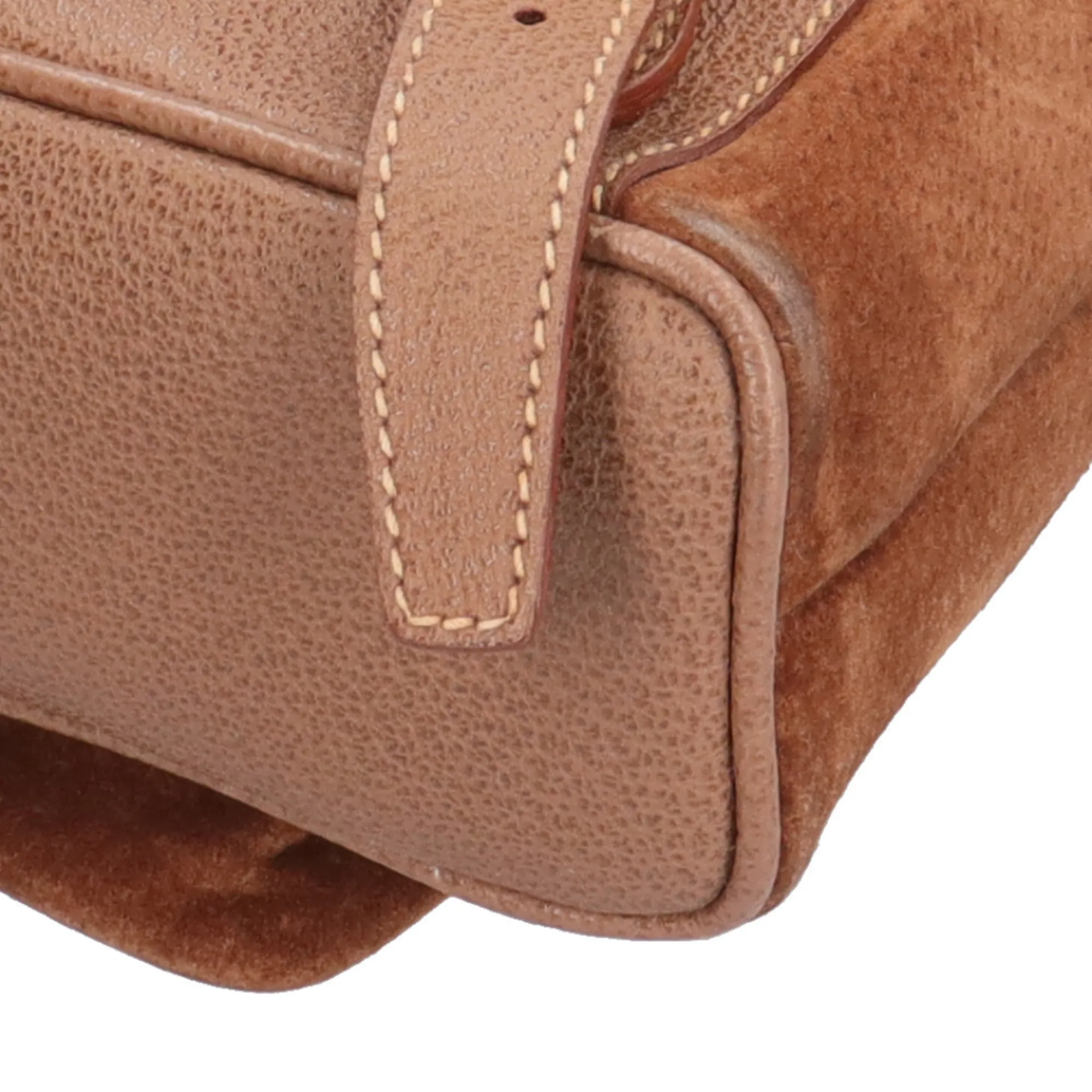 Suede Leather Backpack (Pre-Owned) - Gucci - Modalova