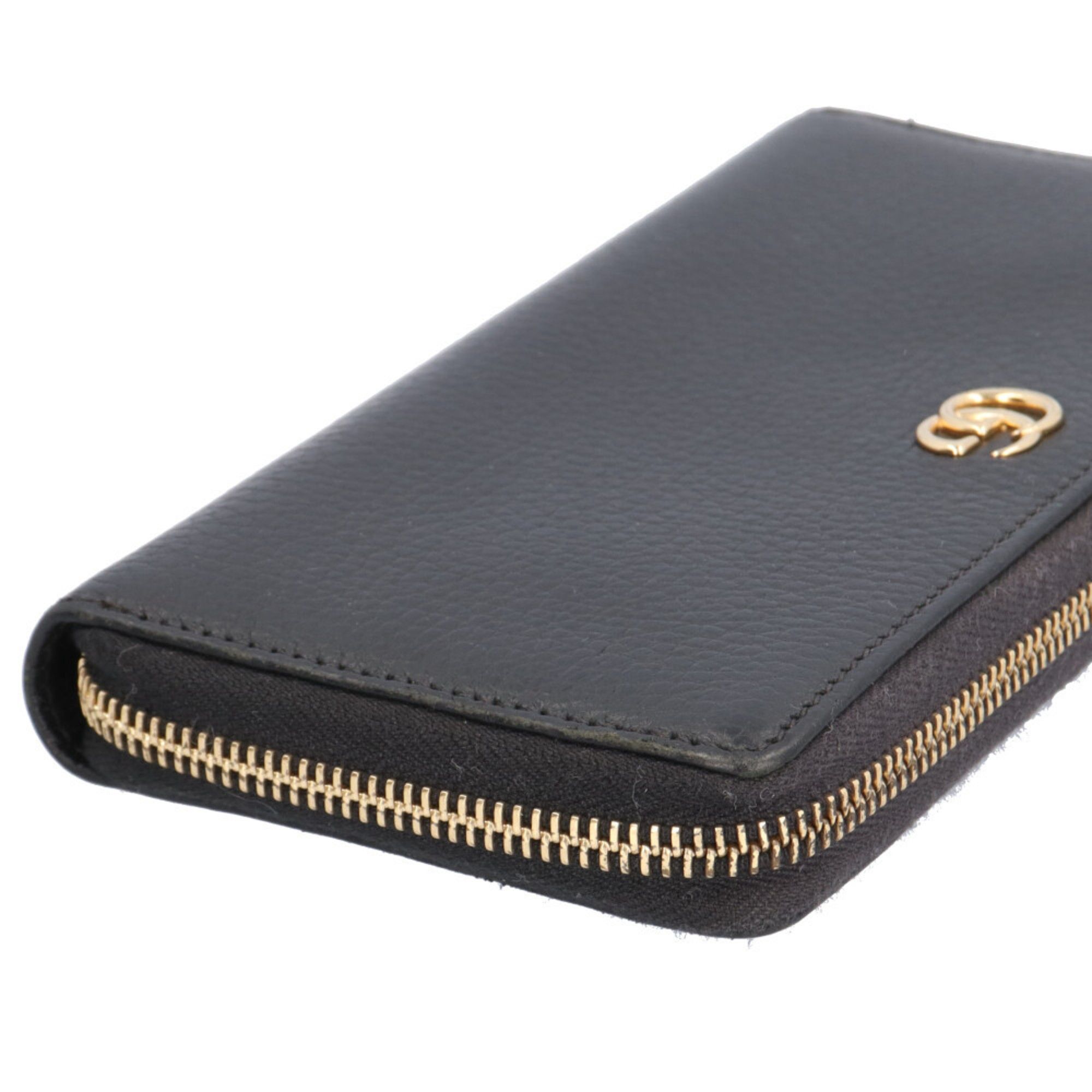 Leather Long Wallet (Bi-Fold) (Pre-Owned) - Gucci - Modalova