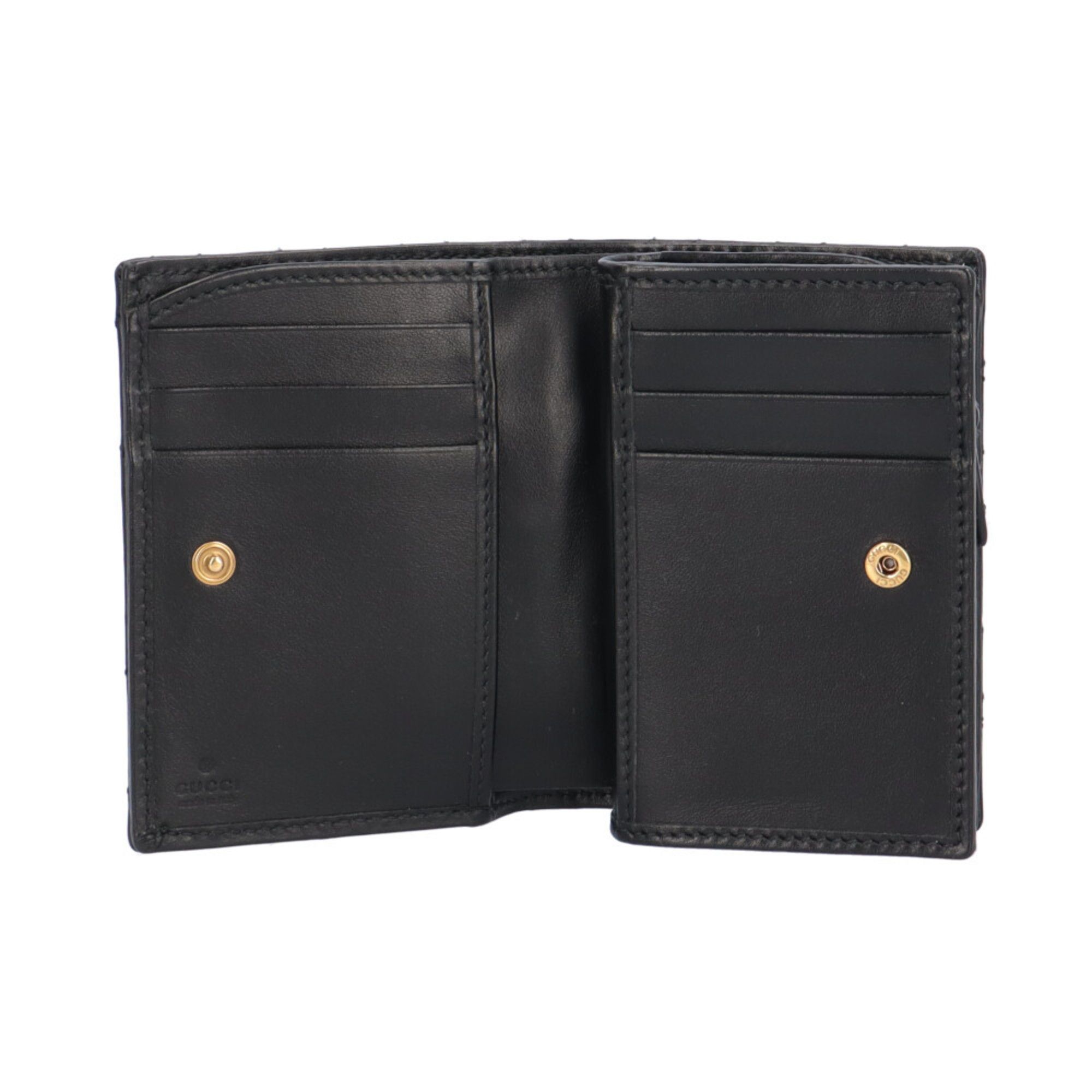 Leather Wallet (Bi-Fold) (Pre-Owned) - Gucci - Modalova