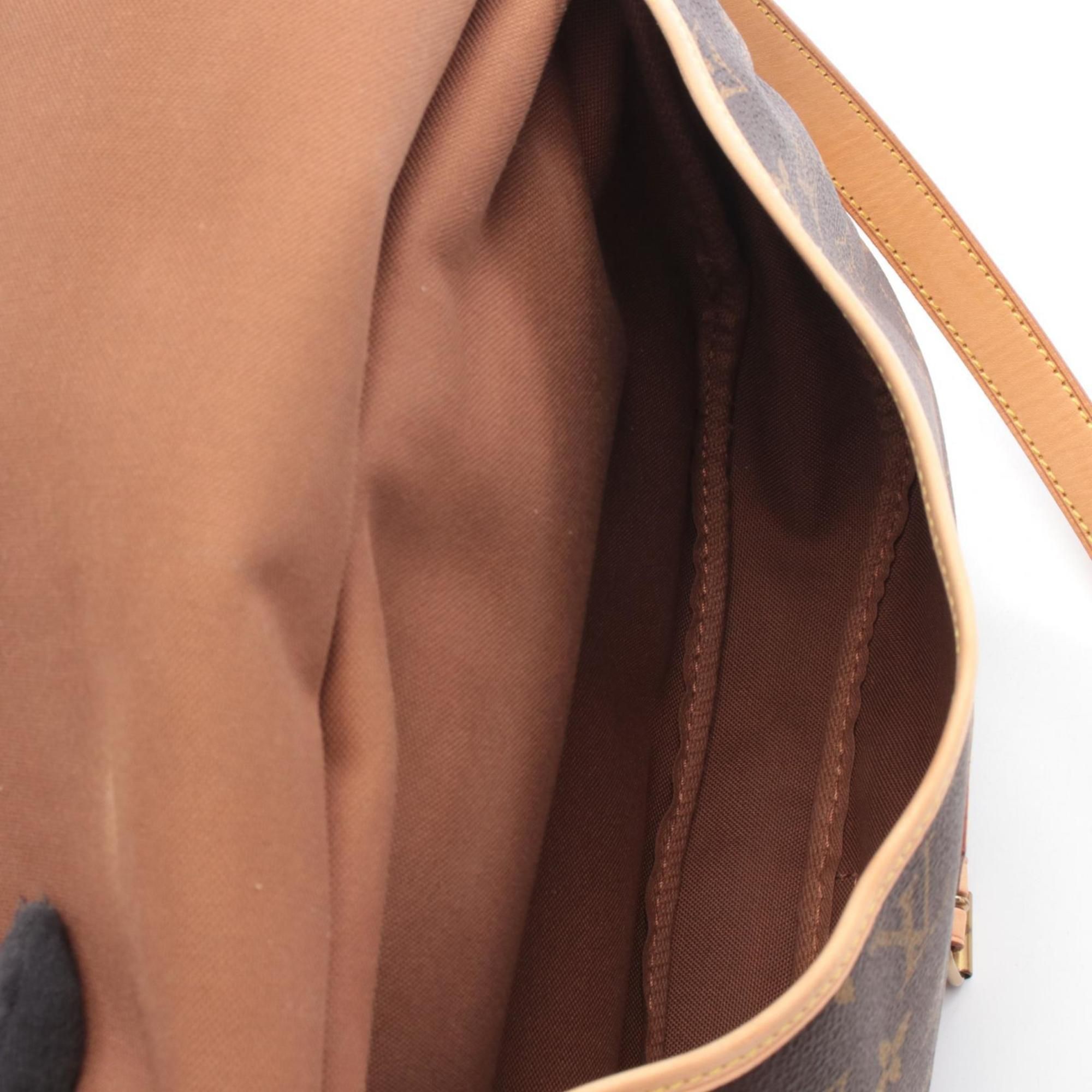 Coated Canvas Leather Shoulder Bag (Pre-Owned) - Louis Vuitton - Modalova
