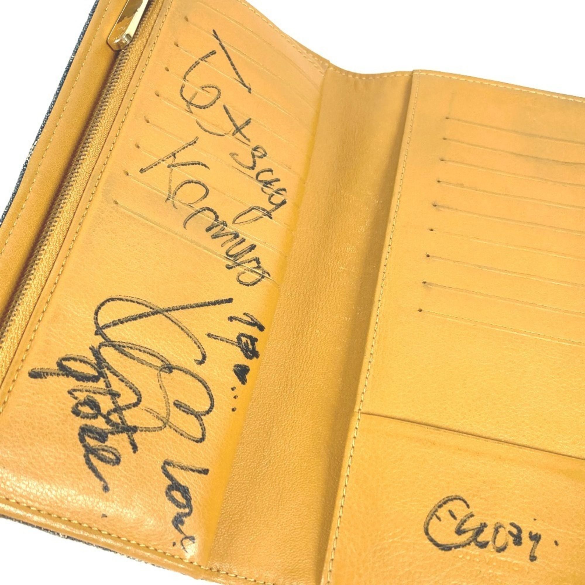 Denim Canvas Long Wallet (Bi-Fold) (Pre-Owned) - Louis Vuitton - Modalova