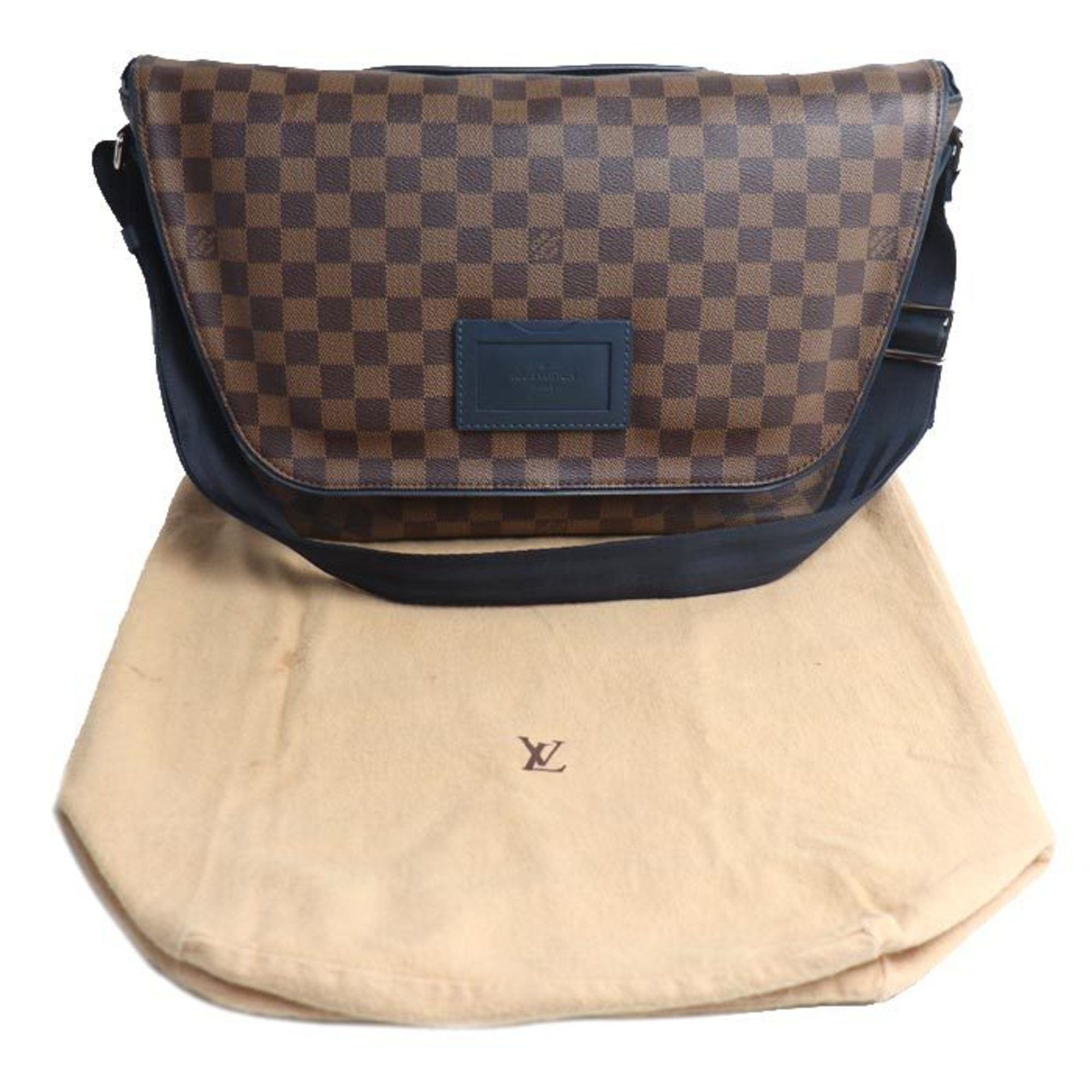 Damier Canvas Leather Shoulder Bag (Pre-Owned) - Louis Vuitton - Modalova