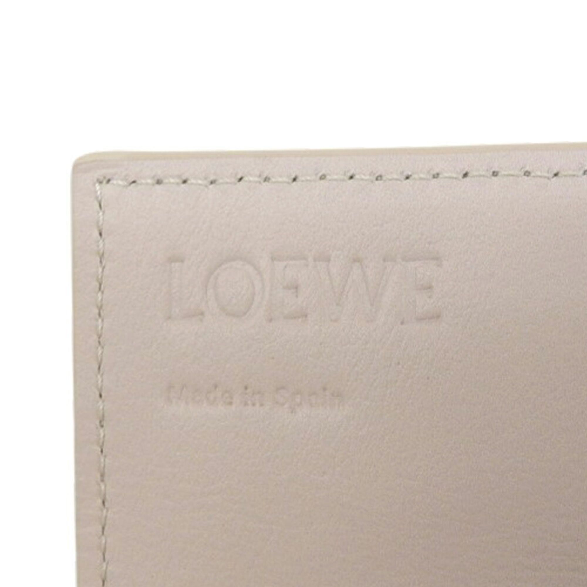Leather Long Wallet (Bi-Fold) (Pre-Owned) - Loewe - Modalova