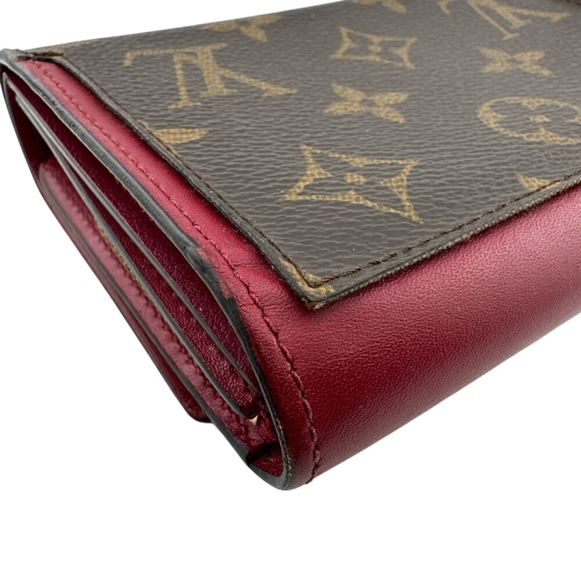 Monogram Leather Wallet (Bi-Fold) (Pre-Owned) - Louis Vuitton - Modalova