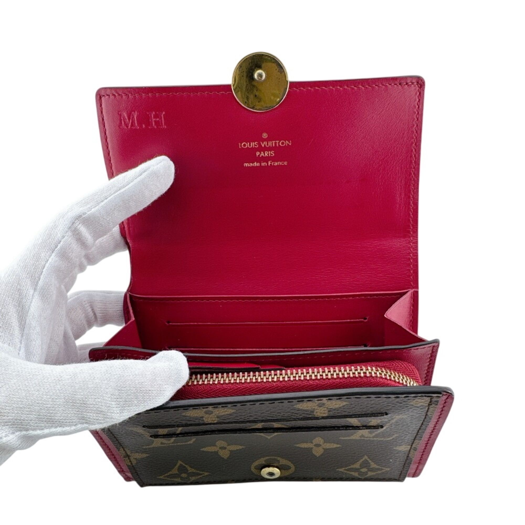 Monogram Leather Wallet (Bi-Fold) (Pre-Owned) - Louis Vuitton - Modalova