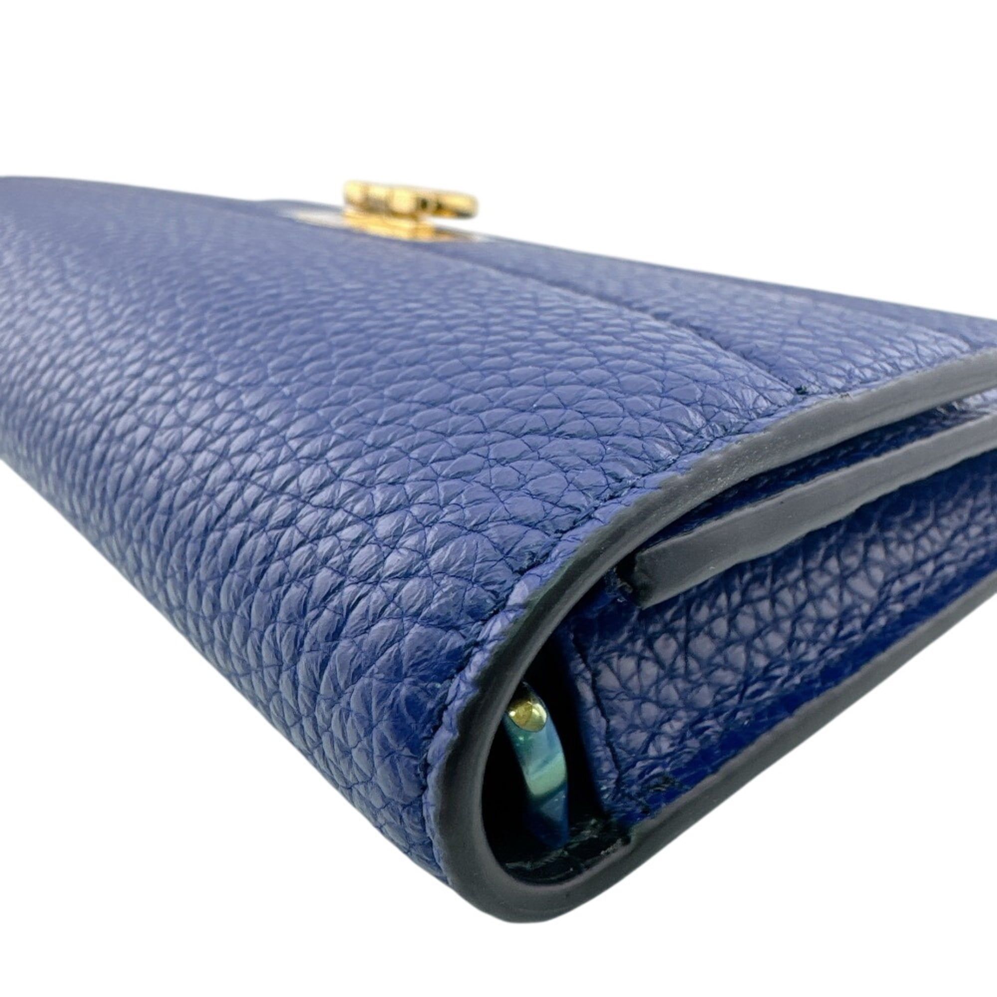Leather Long Wallet (Tri-Fold) (Pre-Owned) - Salvatore Ferragamo - Modalova