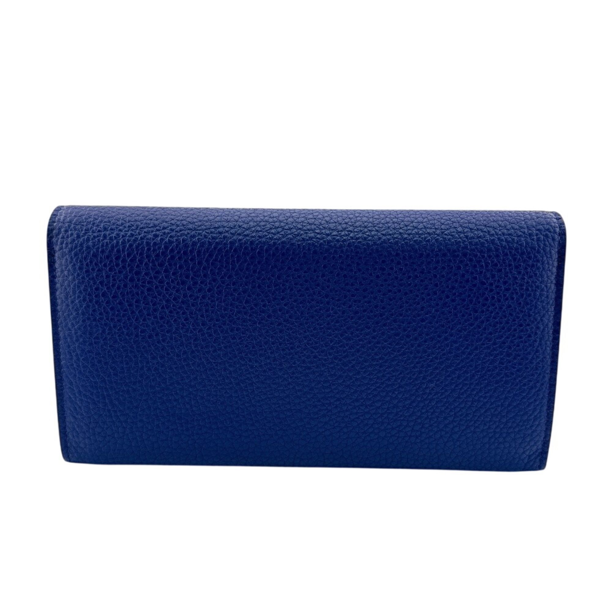 Leather Long Wallet (Tri-Fold) (Pre-Owned) - Salvatore Ferragamo - Modalova
