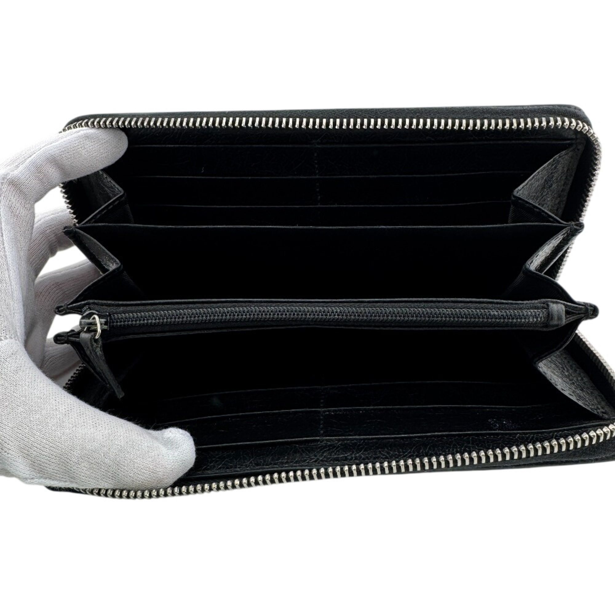 Leather Long Wallet (Bi-Fold) (Pre-Owned) - Gucci - Modalova