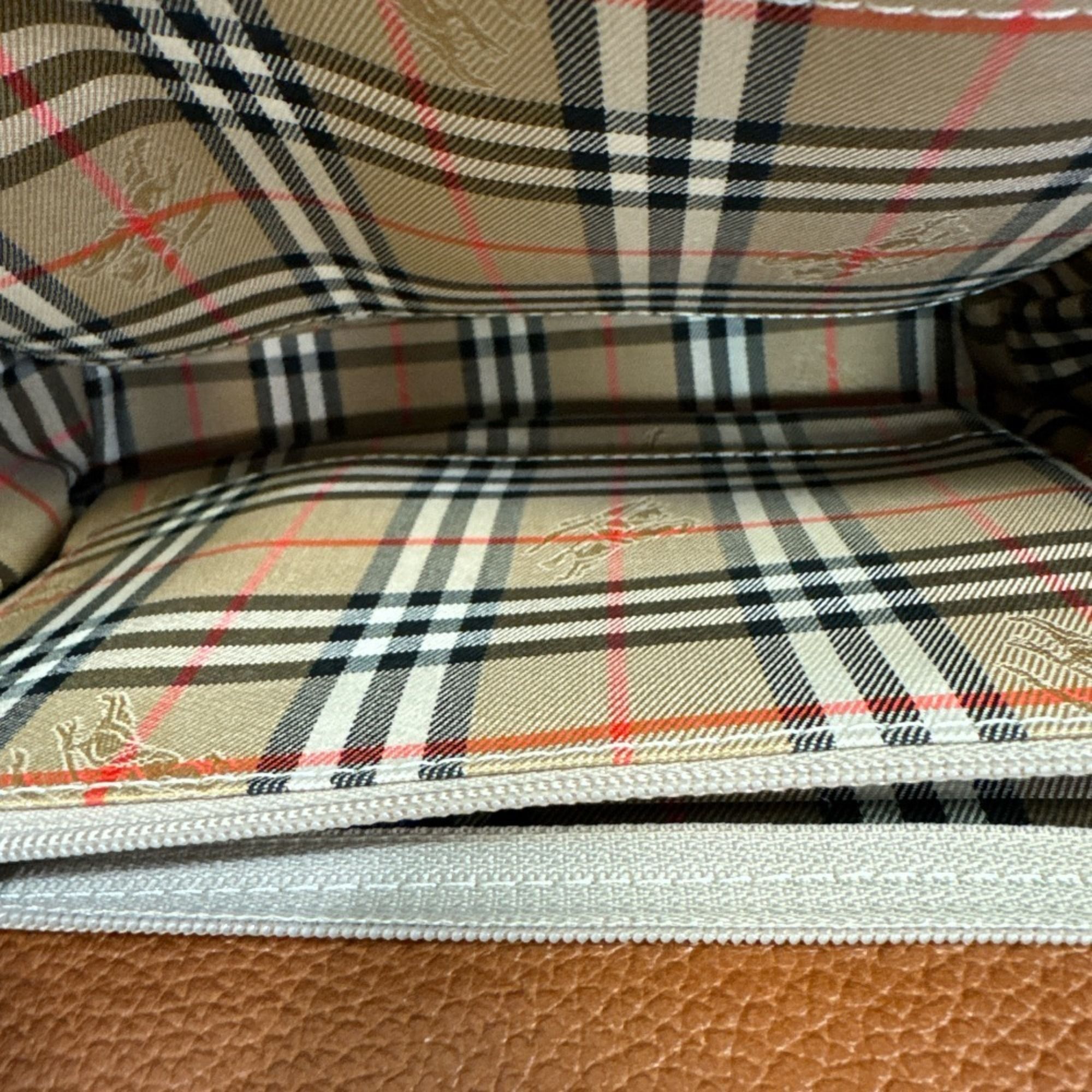 Leather Shoulder Bag (Pre-Owned) - Burberry - Modalova