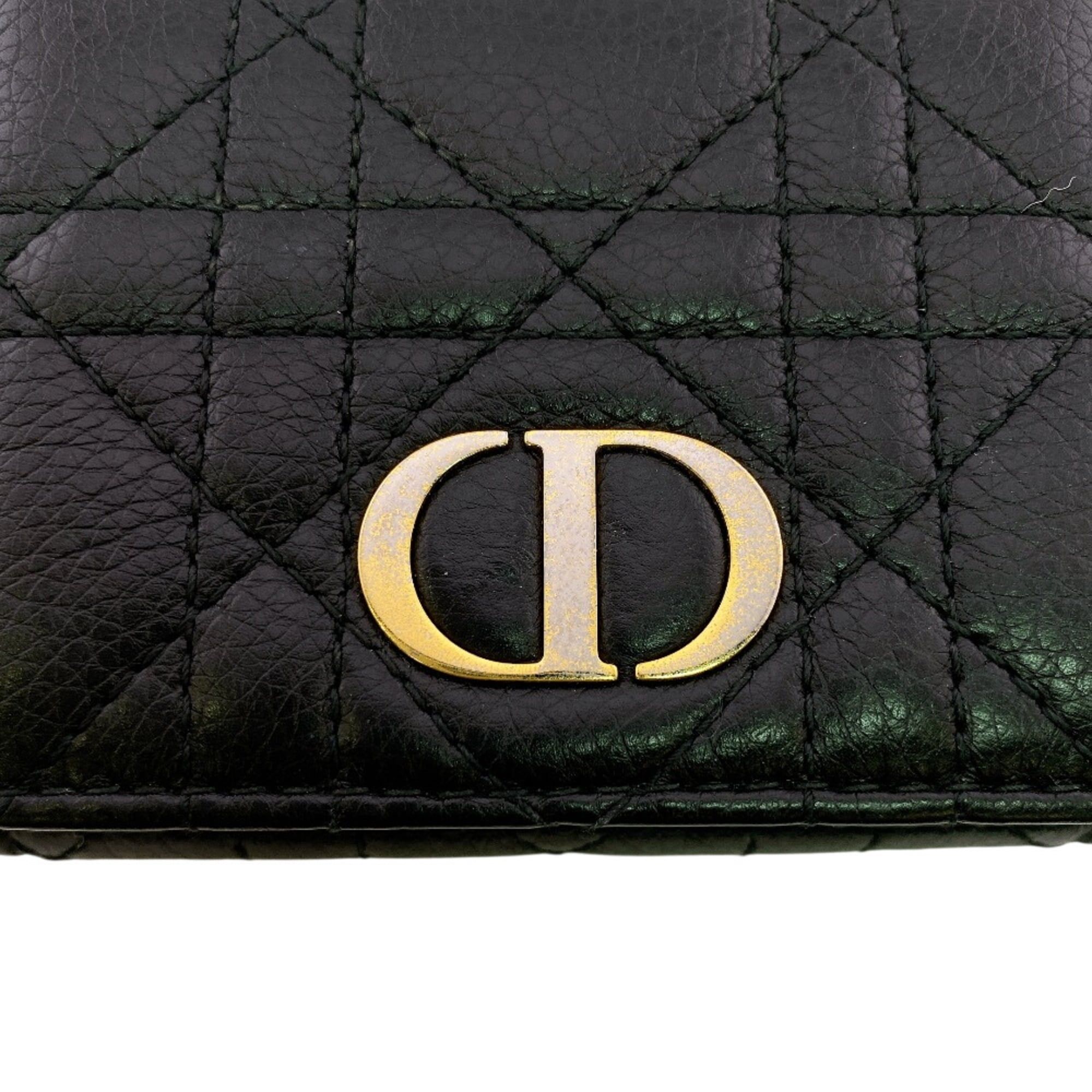 Leather Wallet (Tri-Fold) (Pre-Owned) - Christian Dior - Modalova