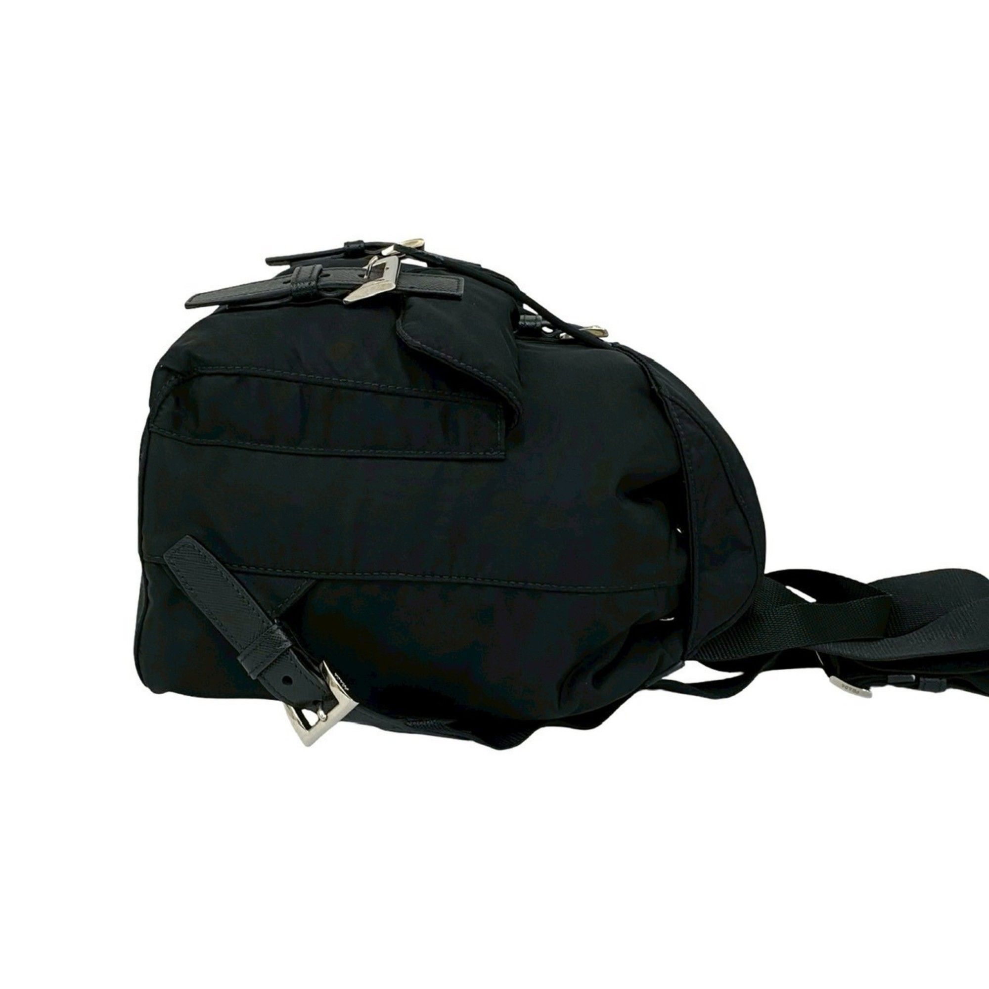 Nylon Leather Backpack (Pre-Owned) - Prada - Modalova