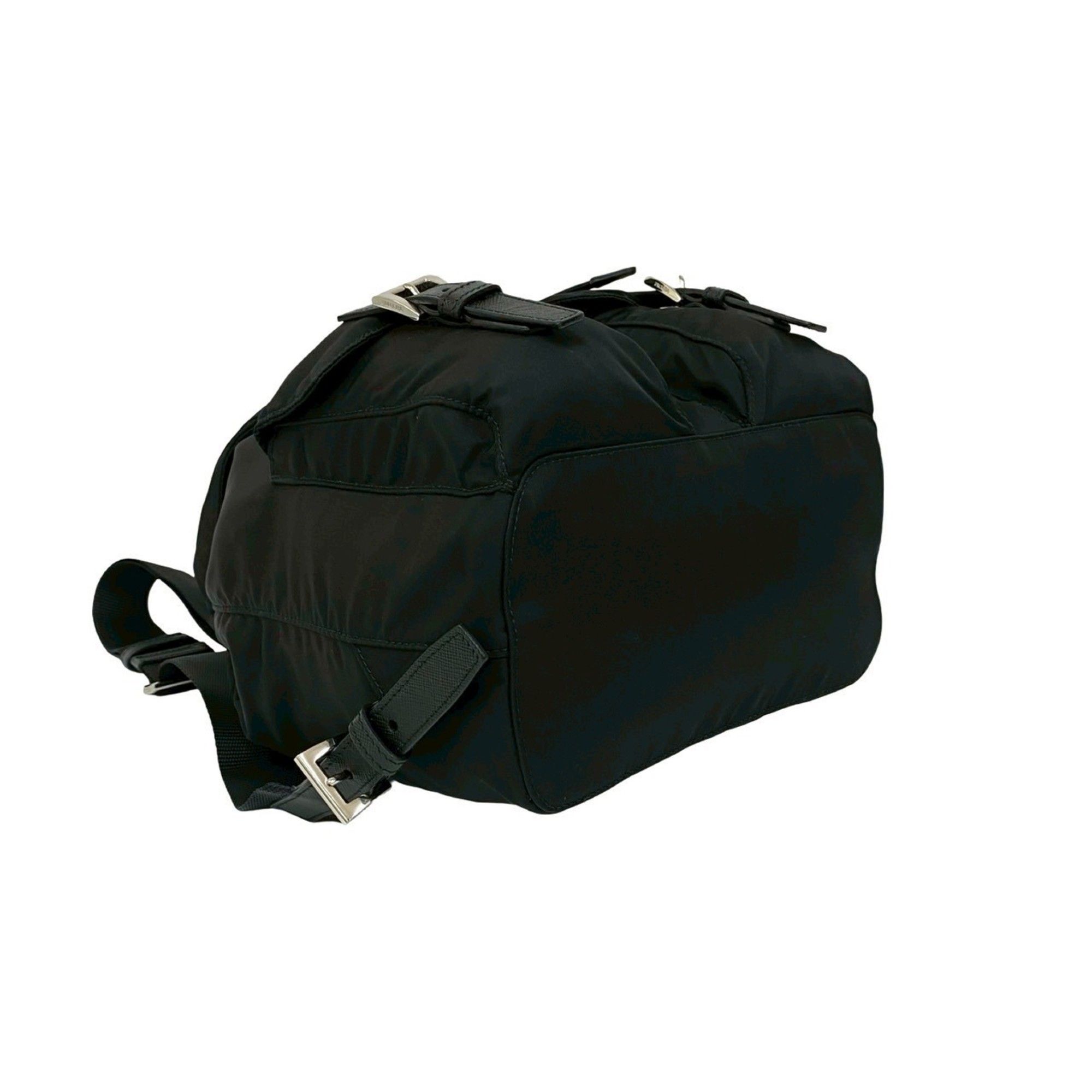 Nylon Leather Backpack (Pre-Owned) - Prada - Modalova