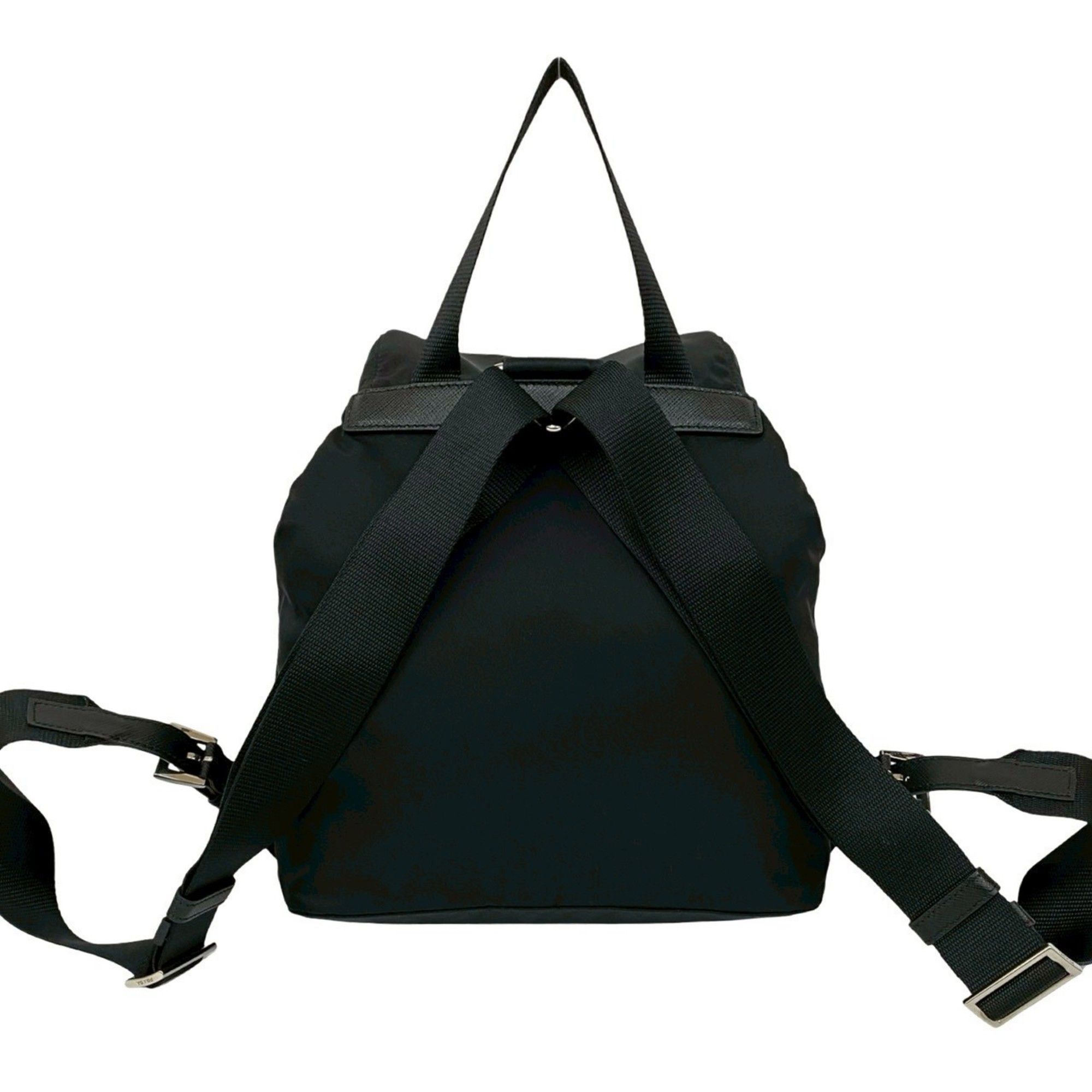 Nylon Leather Backpack (Pre-Owned) - Prada - Modalova